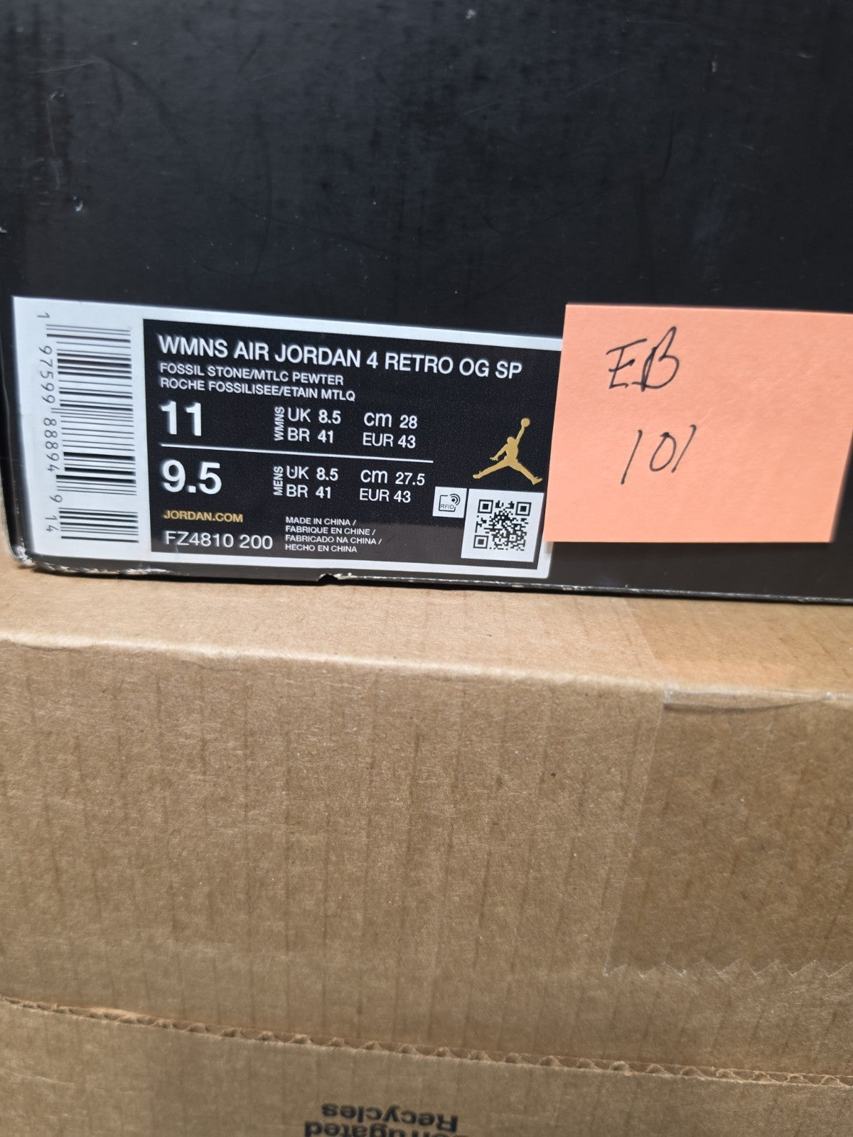 Air Jordan (W) 4 Retro "WHILE YOU WERE SLEEPING" 2024 - Size 11W - fz4810 200 ..