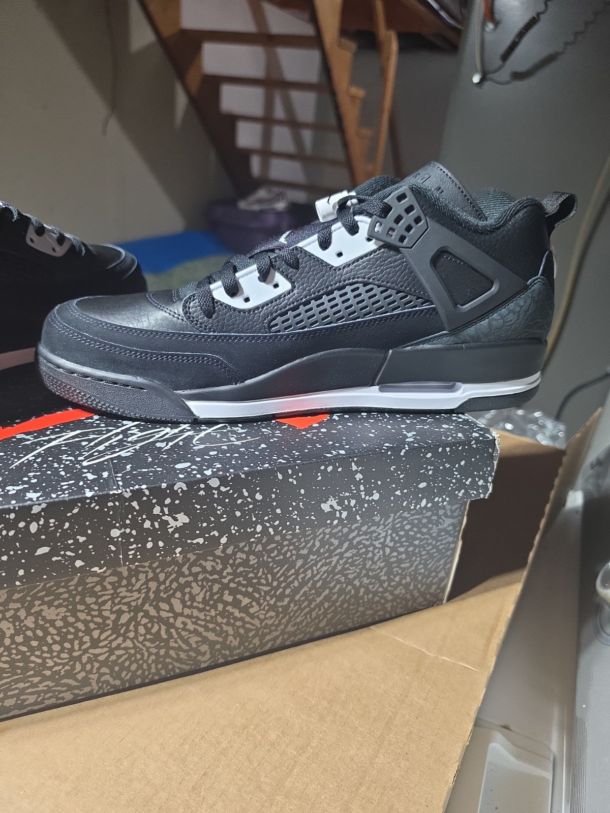 Size 13 - Air Jordan Spizike Low Oreo