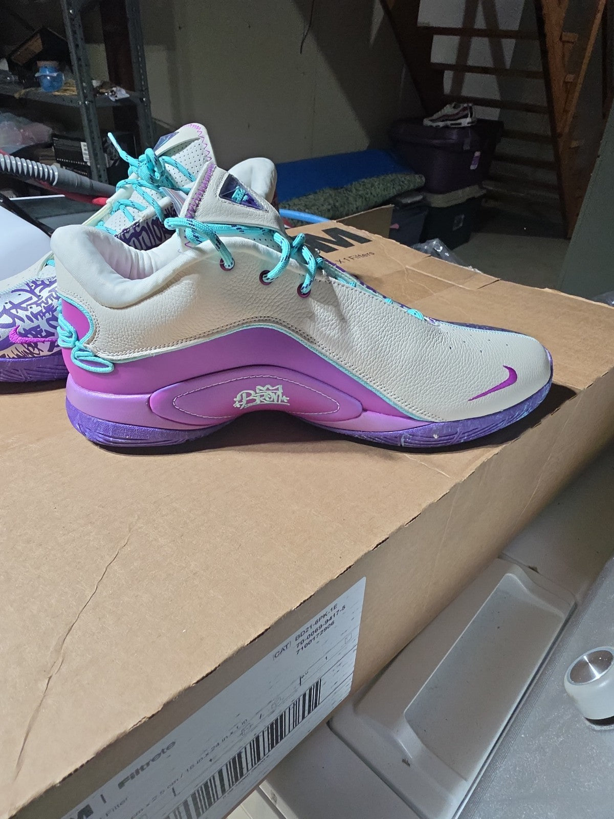 Size 13 - Nike Men's LeBron 22 Frozen Grapes
