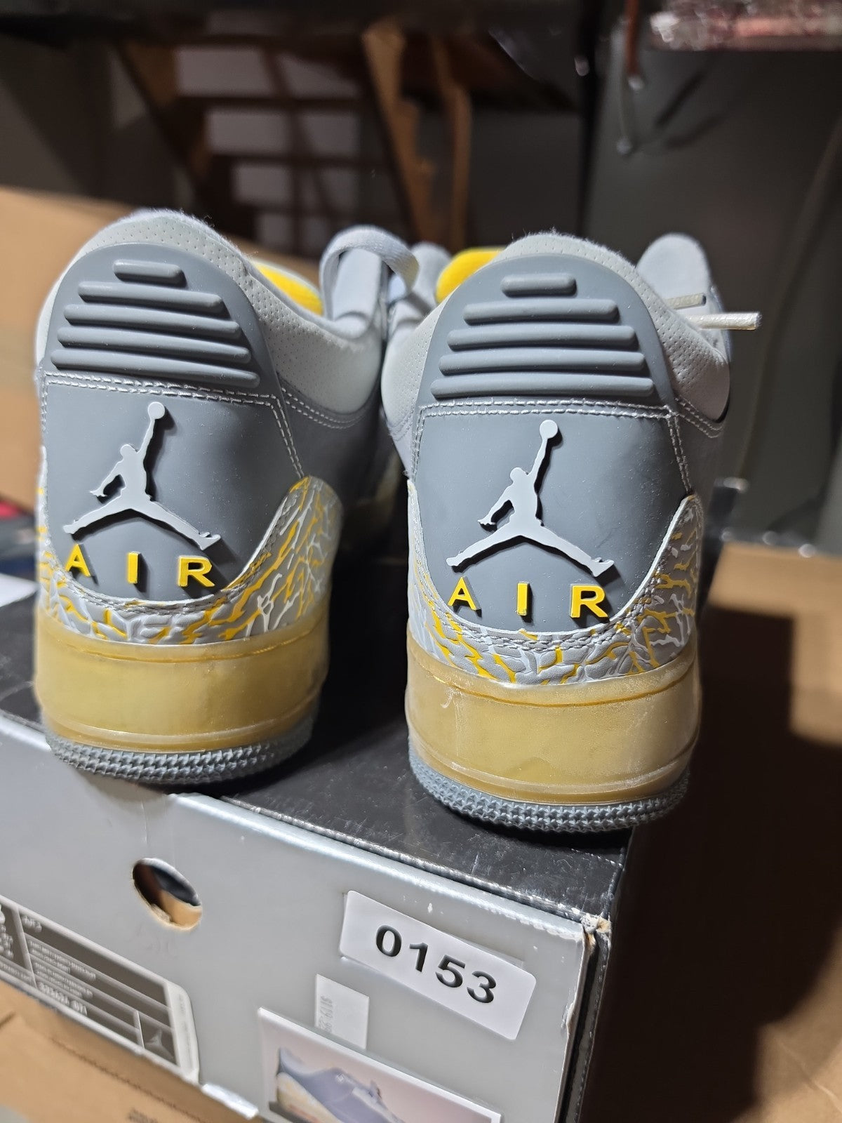 Size 13 - Air Jordan Fusion 3 Flint Grey