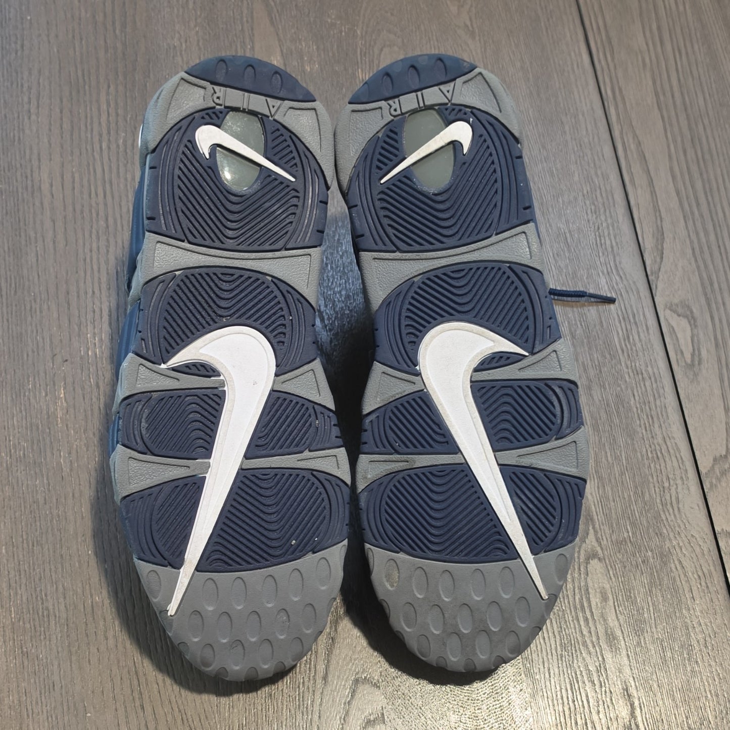 Nike Air More Uptempo Georgetown Gray Navy Men's Sneaker 921948-003