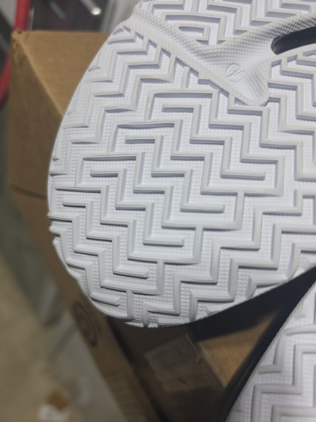 Size 13 - Nike LeBron Witness 7 TB White Black