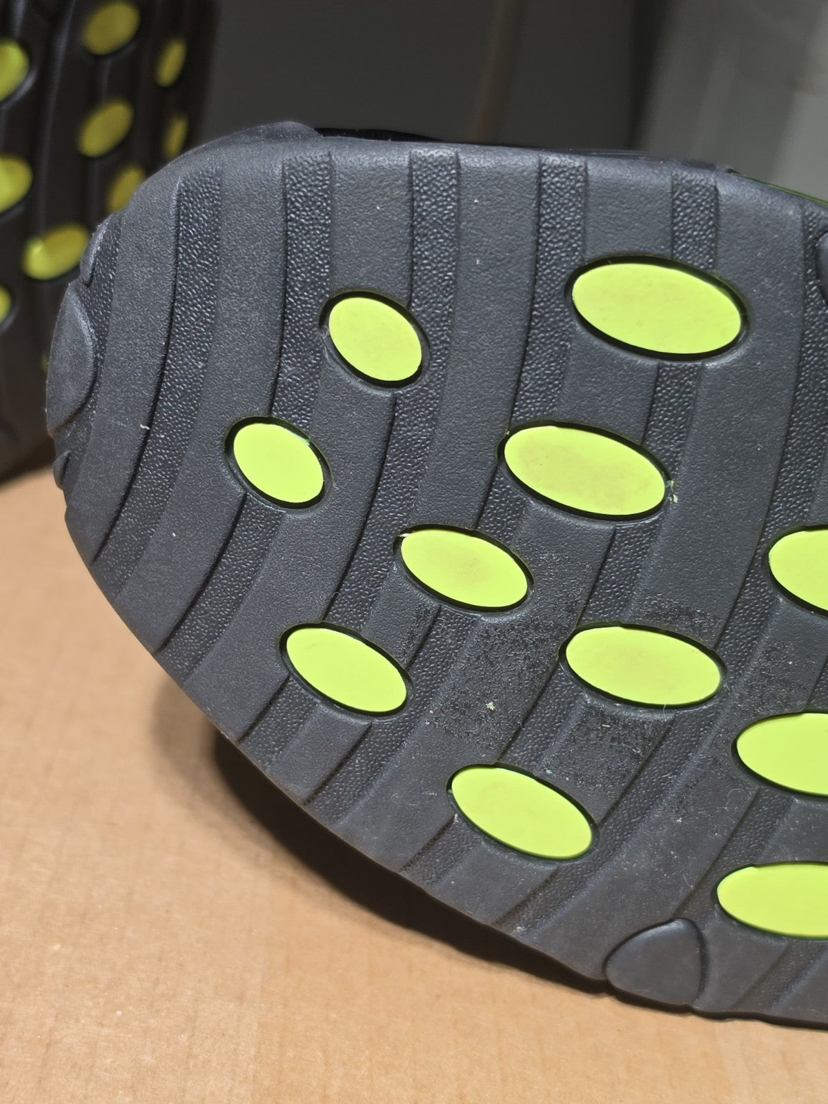 Nike Air Max Uptempo CK0892-001 Black Volt Men's Sneaker 2019