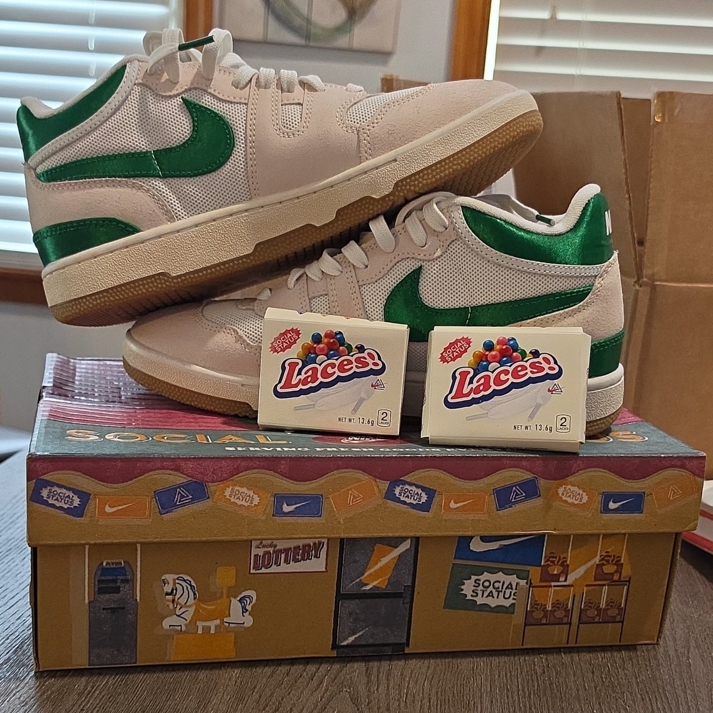 Nike Social Status Mac Attack SP Social Currency Ivory Green Men's DZ4636-102