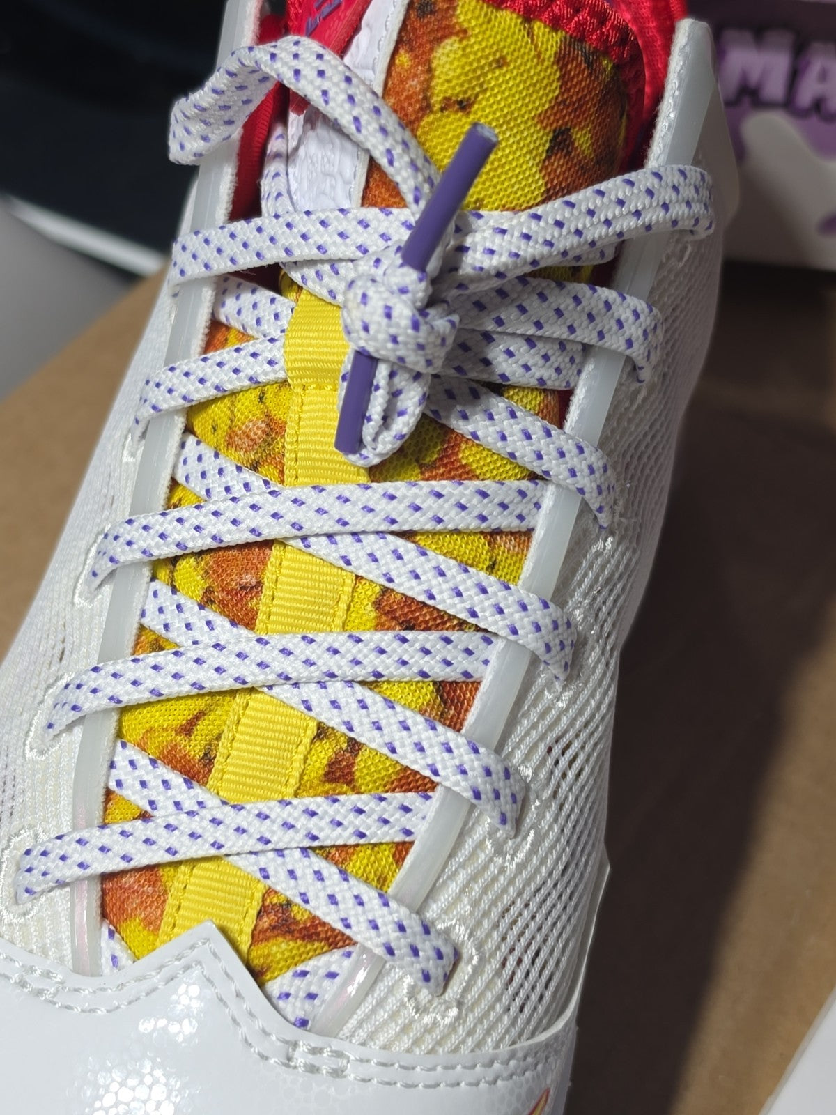 Size 6.5 - Flintstone x Nike LeBron 19 Low Magic Fruity Pebbles