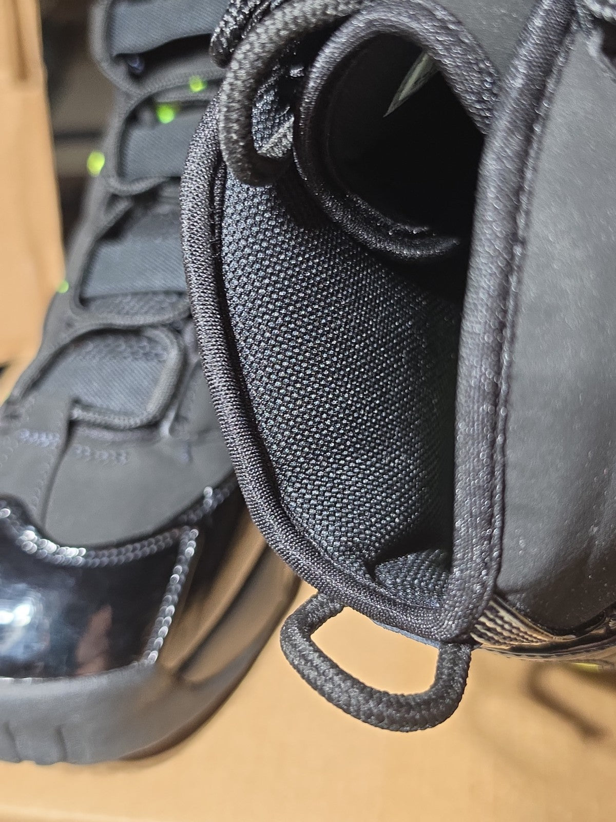 Nike Air Max Uptempo CK0892-001 Black Volt Men's Sneaker 2019