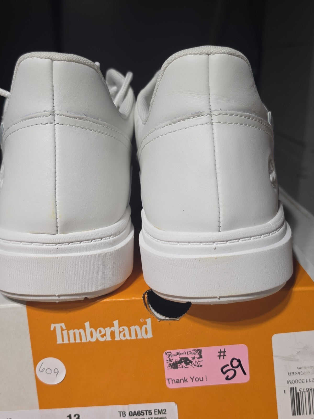 TIMBERLAND ALLSTON LOW LACE SNEAKER WHITE FULL GRAIN