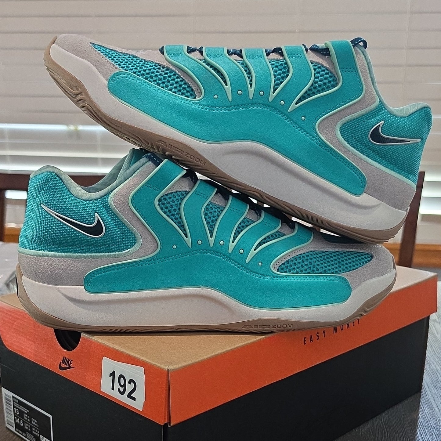 Nike KD 16 Easy Money Teal White Gum Men's Basketball Shoes HV1992-301