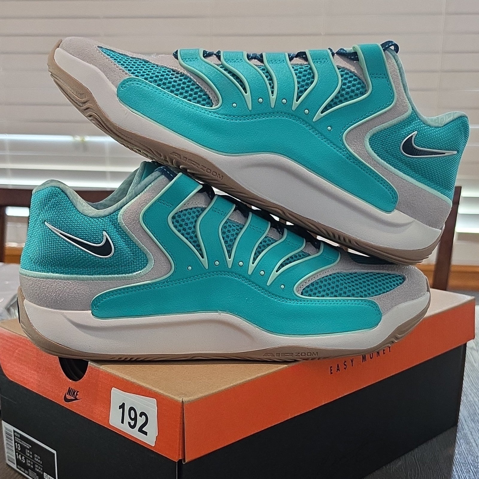 Nike KD 16 Easy Money Teal White Gum Men's Basketball Shoes HV1992-301