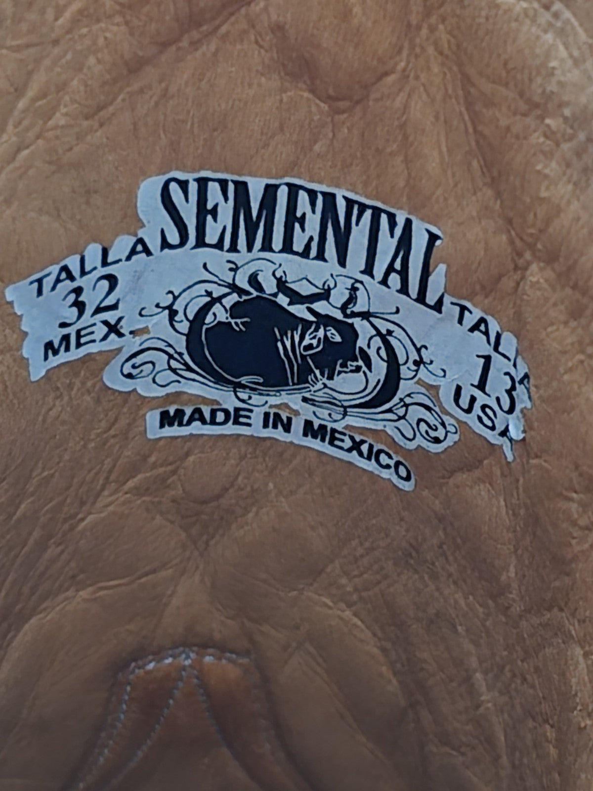 Semental RS 0521 Square Toe Western Equestrian Boots US Size 13