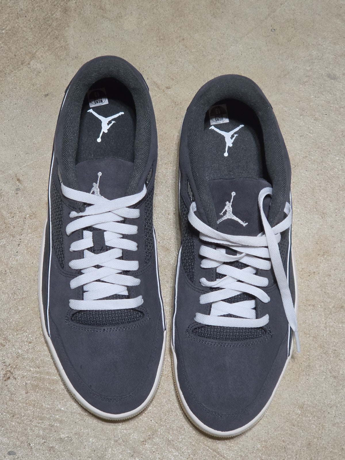 Size 13- Air Jordan Flight Court Anthracite Sail