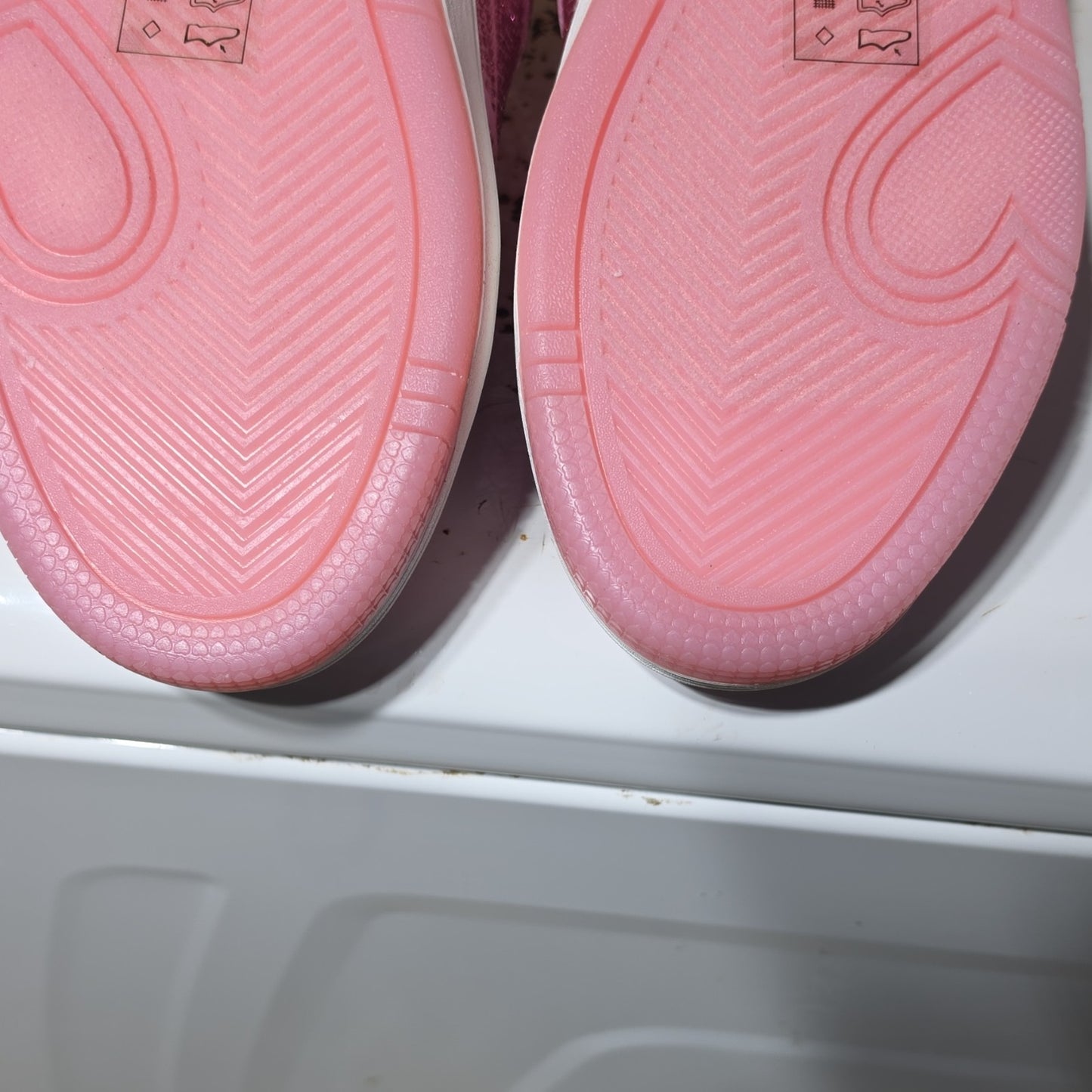 BARBIE ALDO KIDS SNEAKERS PINK GLITTER