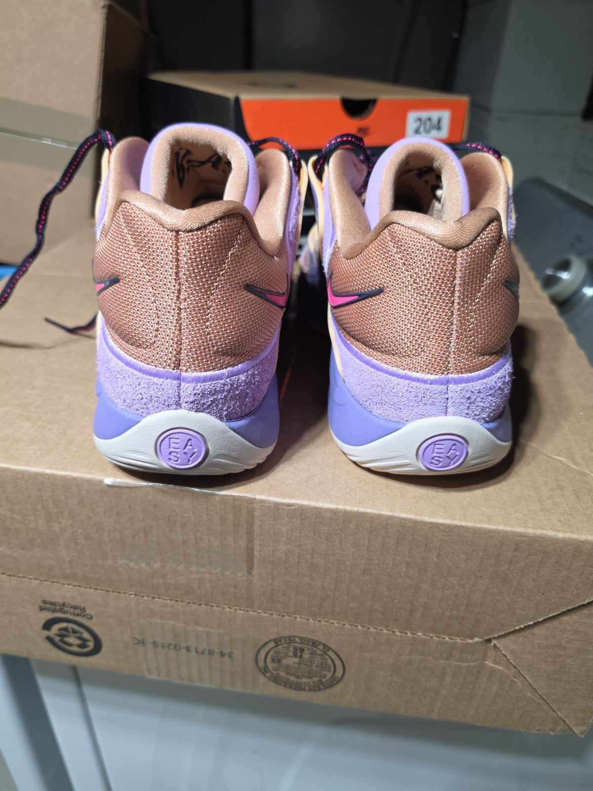 Size 14 - Nike KD 18 Washed Purple Pink Lilac