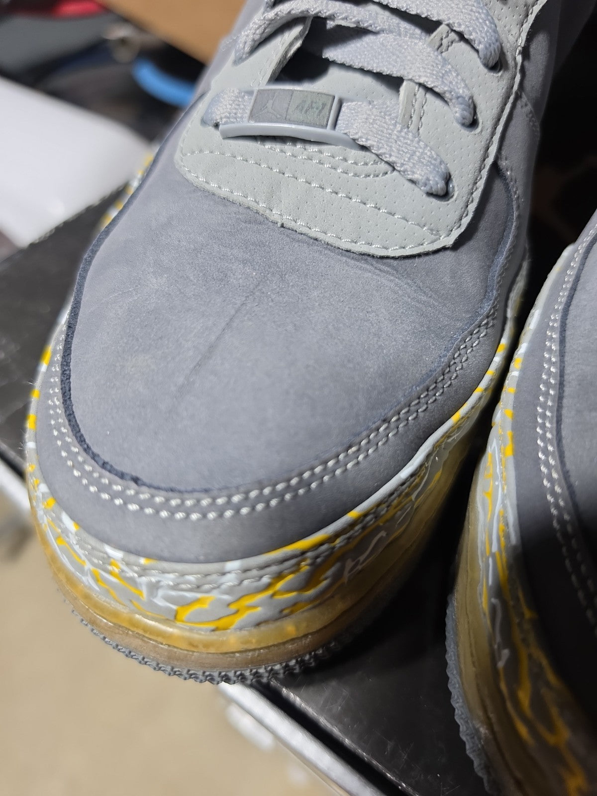 Size 13 - Air Jordan Fusion 3 Flint Grey