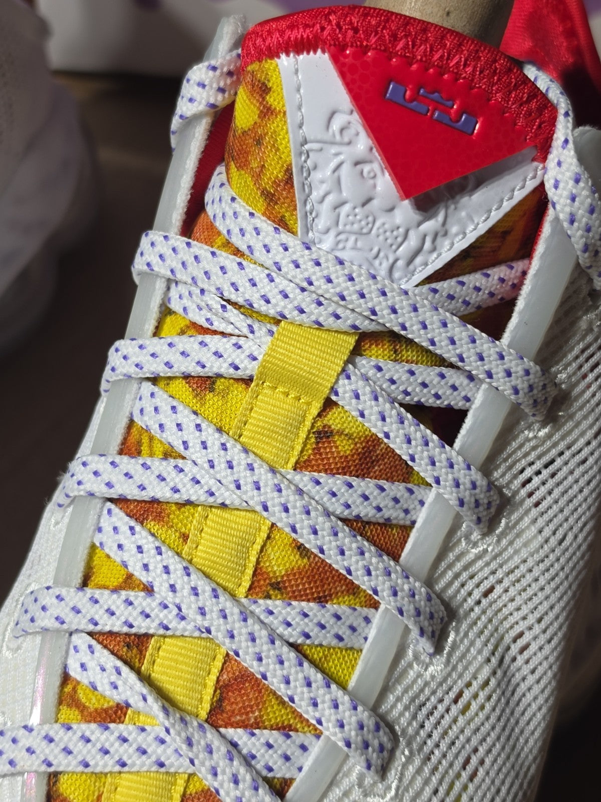 Size 6.5 - Flintstone x Nike LeBron 19 Low Magic Fruity Pebbles