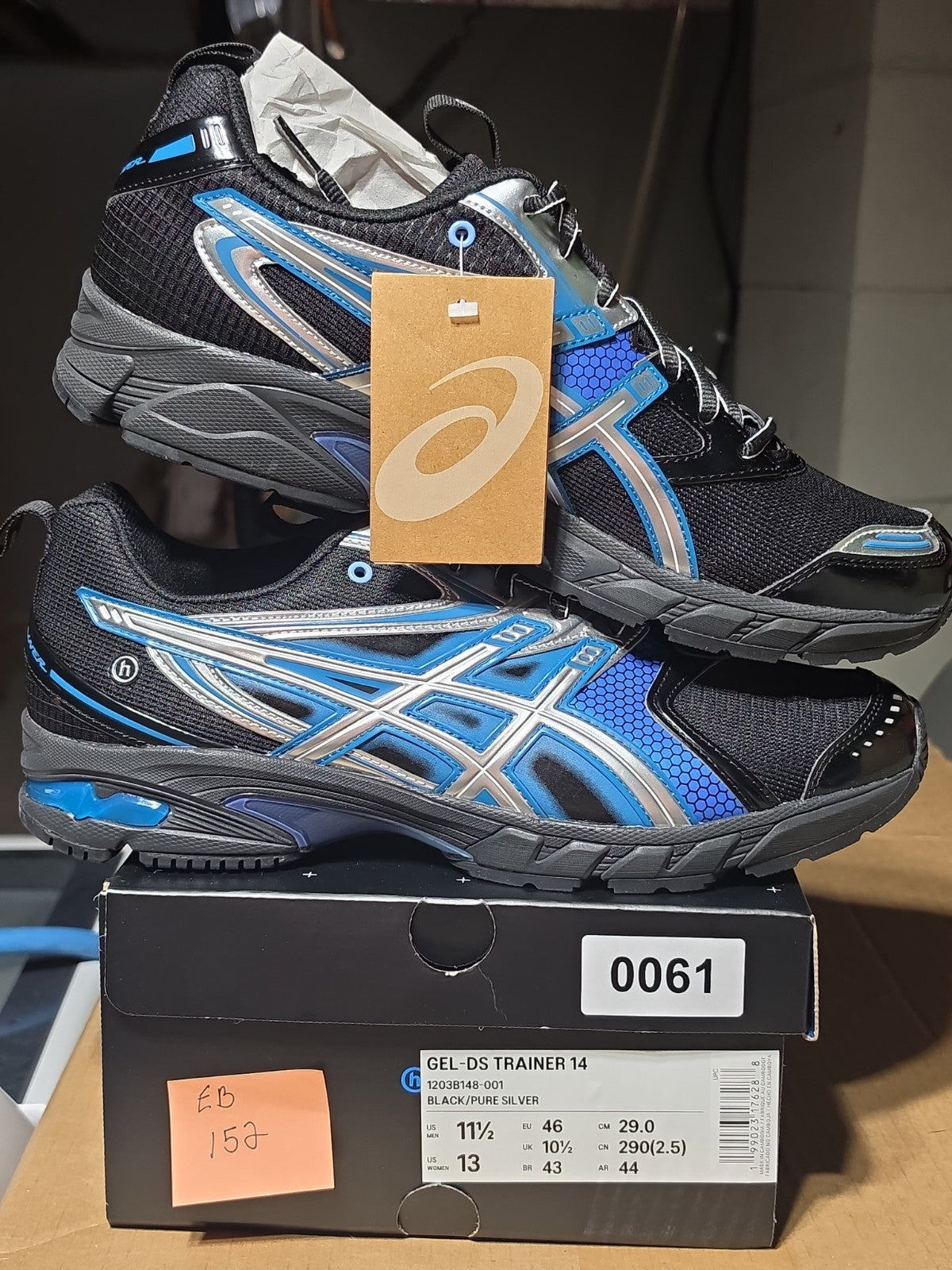 Size 11.5 - Hidden NY x ASICS Gel DS Trainer 14 Dusk