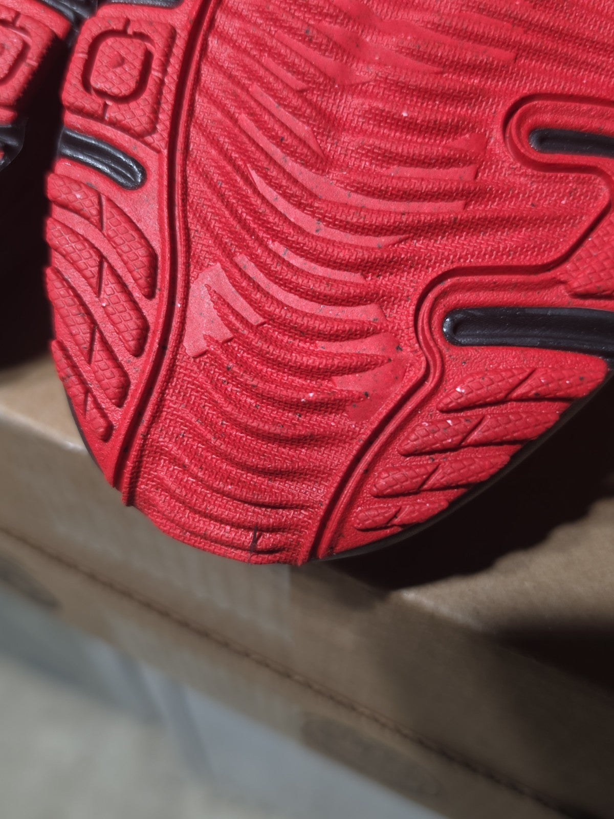 Size 11.5 - Nike Air Max Fire Black University Red