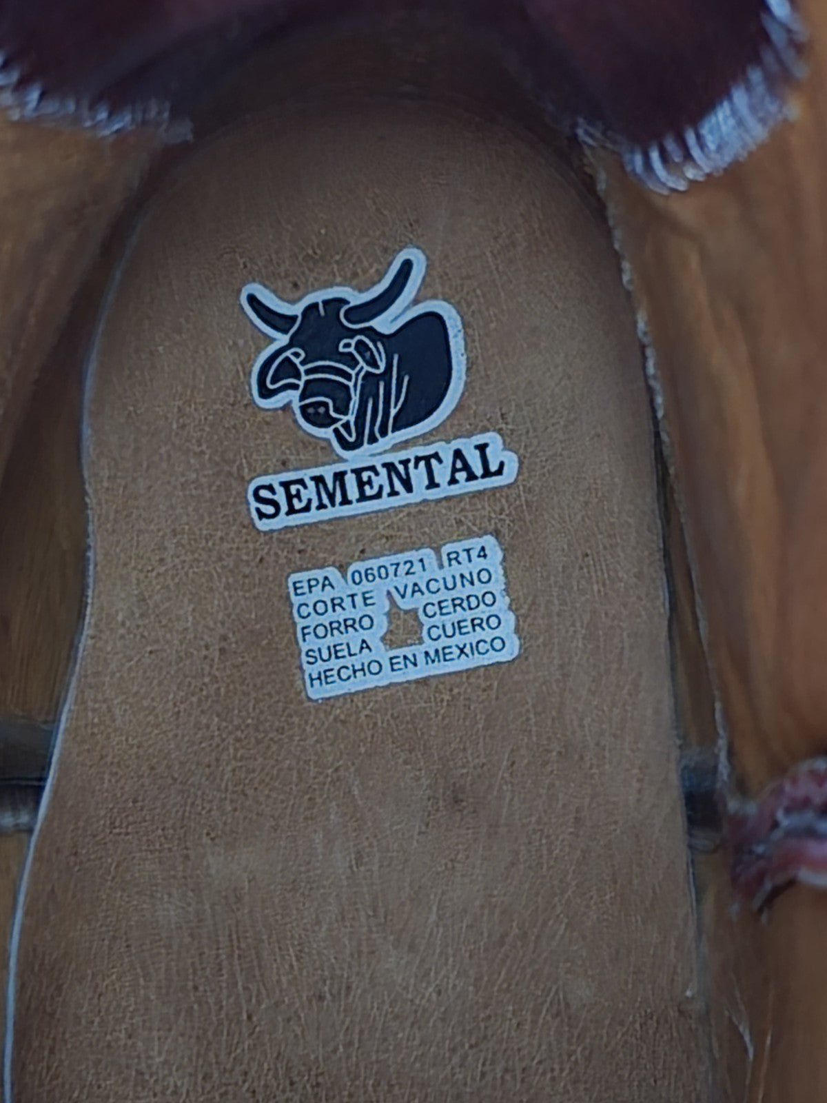 Semental RS 0521 Square Toe Western Equestrian Boots US Size 13