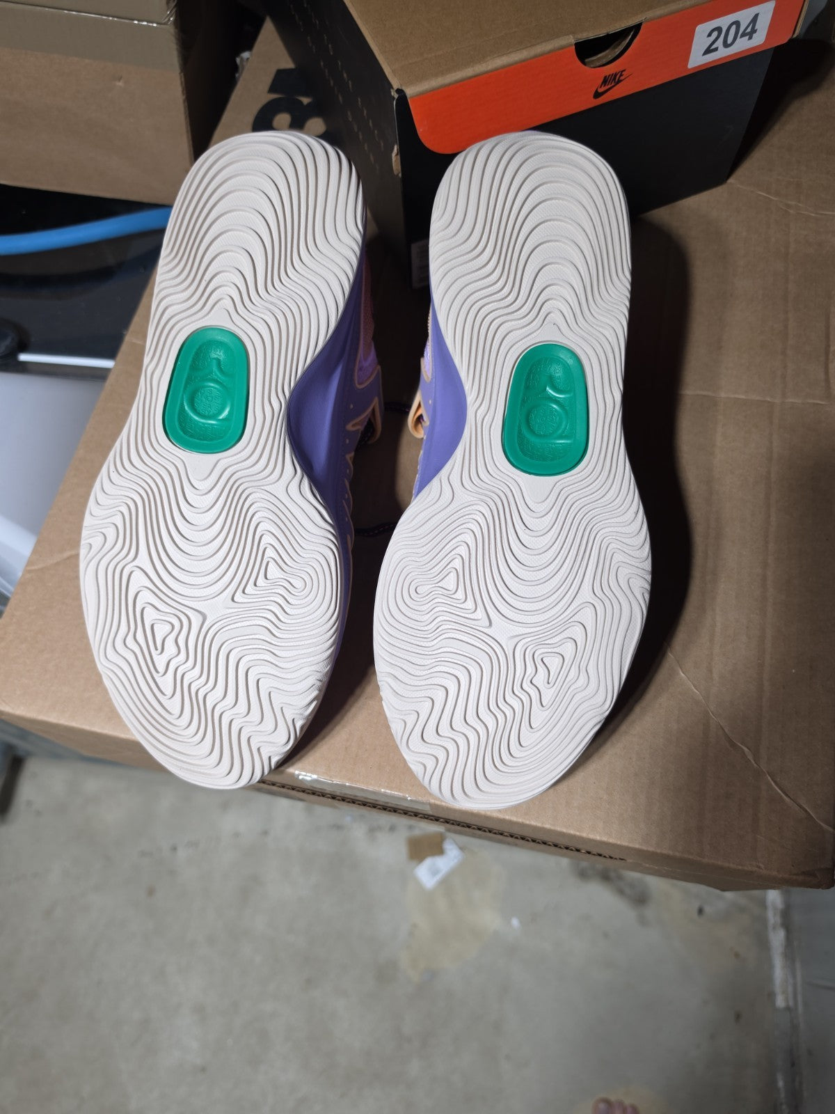 Size 14 - Nike KD 18 Washed Purple Pink Lilac