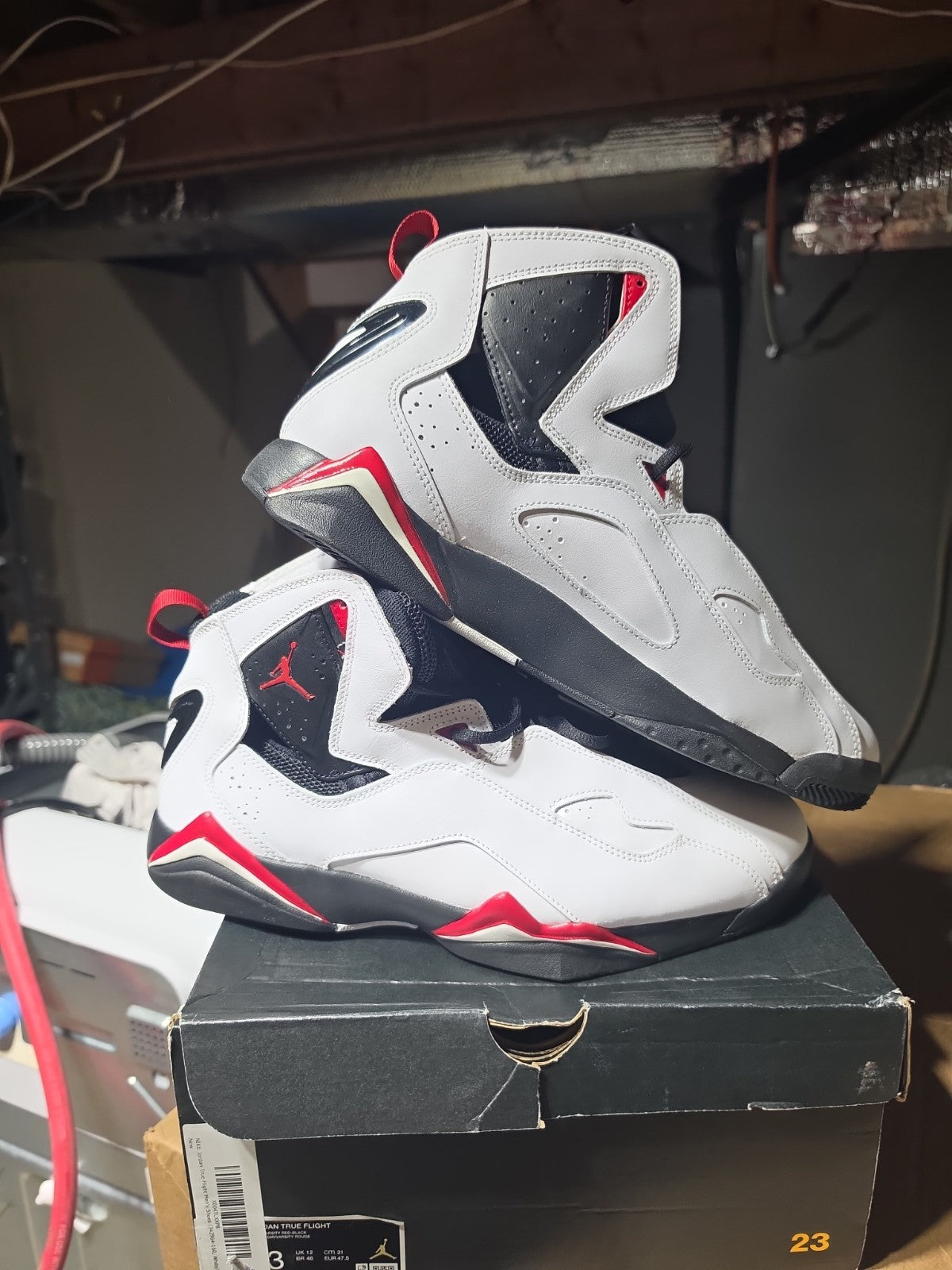 Size 13 - Air Jordan True Flight Cardinal