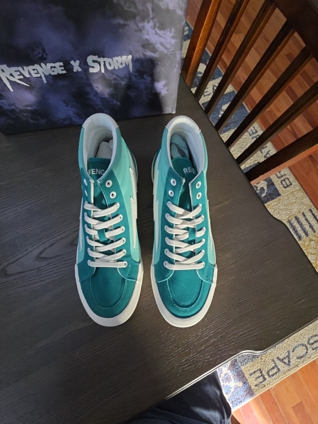Revenge x Storm Green Men's Shoes Size 12 Brand New In Hand