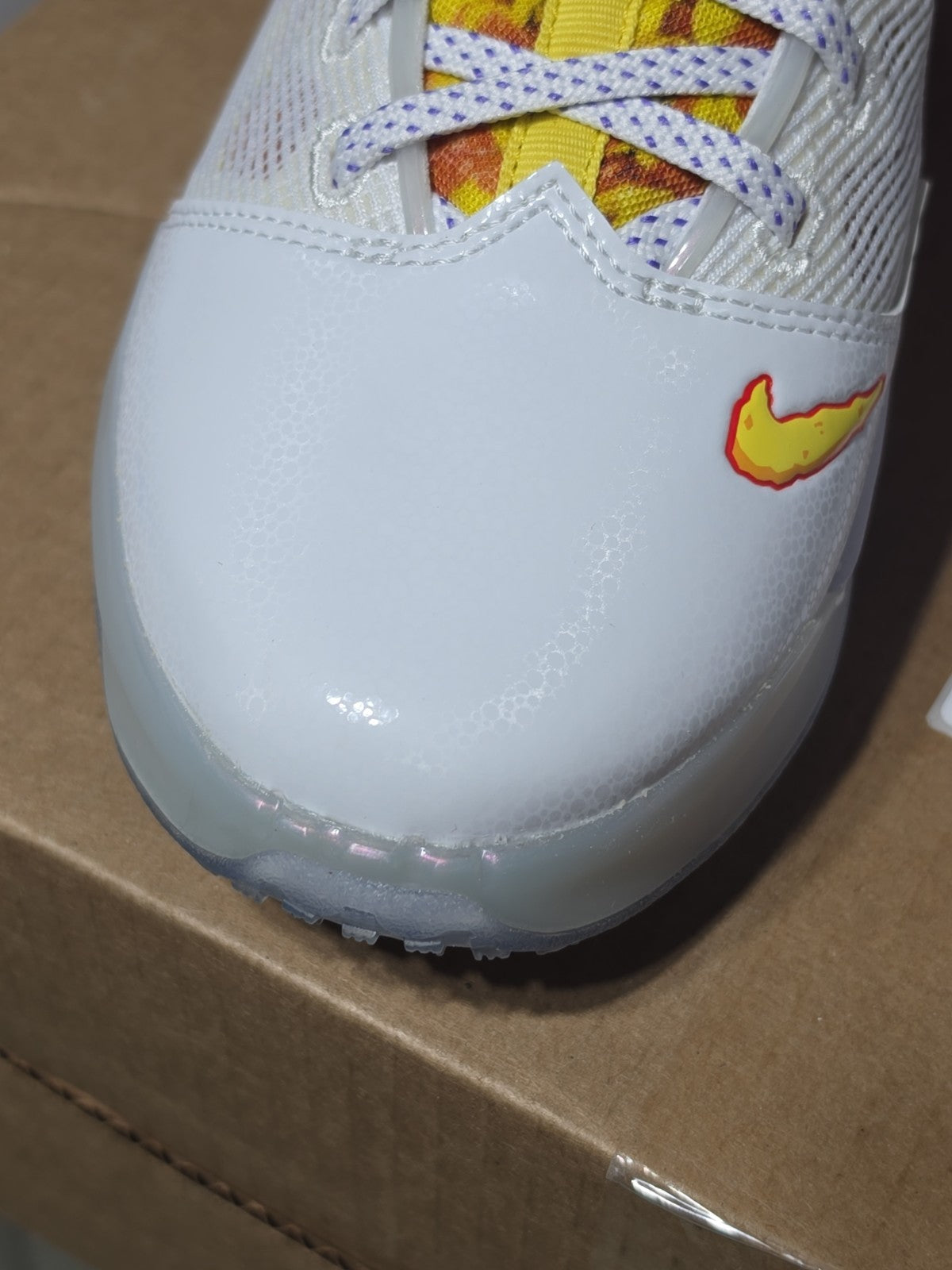 Size 6.5 - Flintstone x Nike LeBron 19 Low Magic Fruity Pebbles