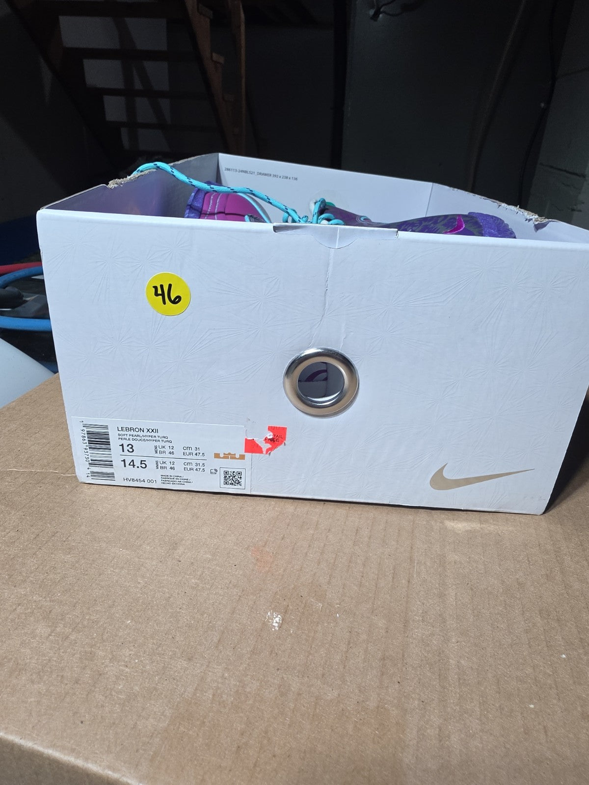 Size 13 - Nike Men's LeBron 22 Frozen Grapes