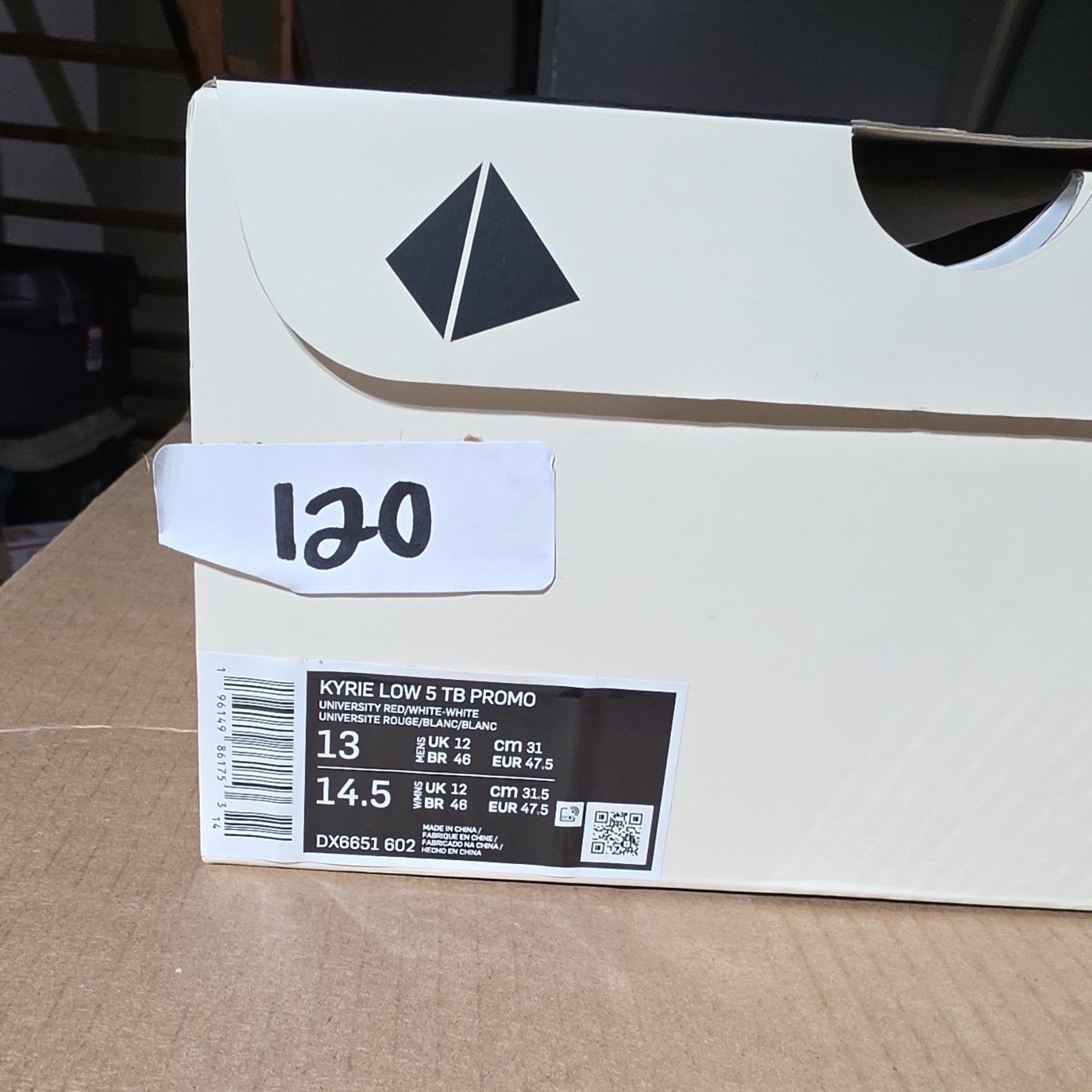 Nike Kyrie Low 5 TB Promo Univ Red/White Sneaker DX6651-602