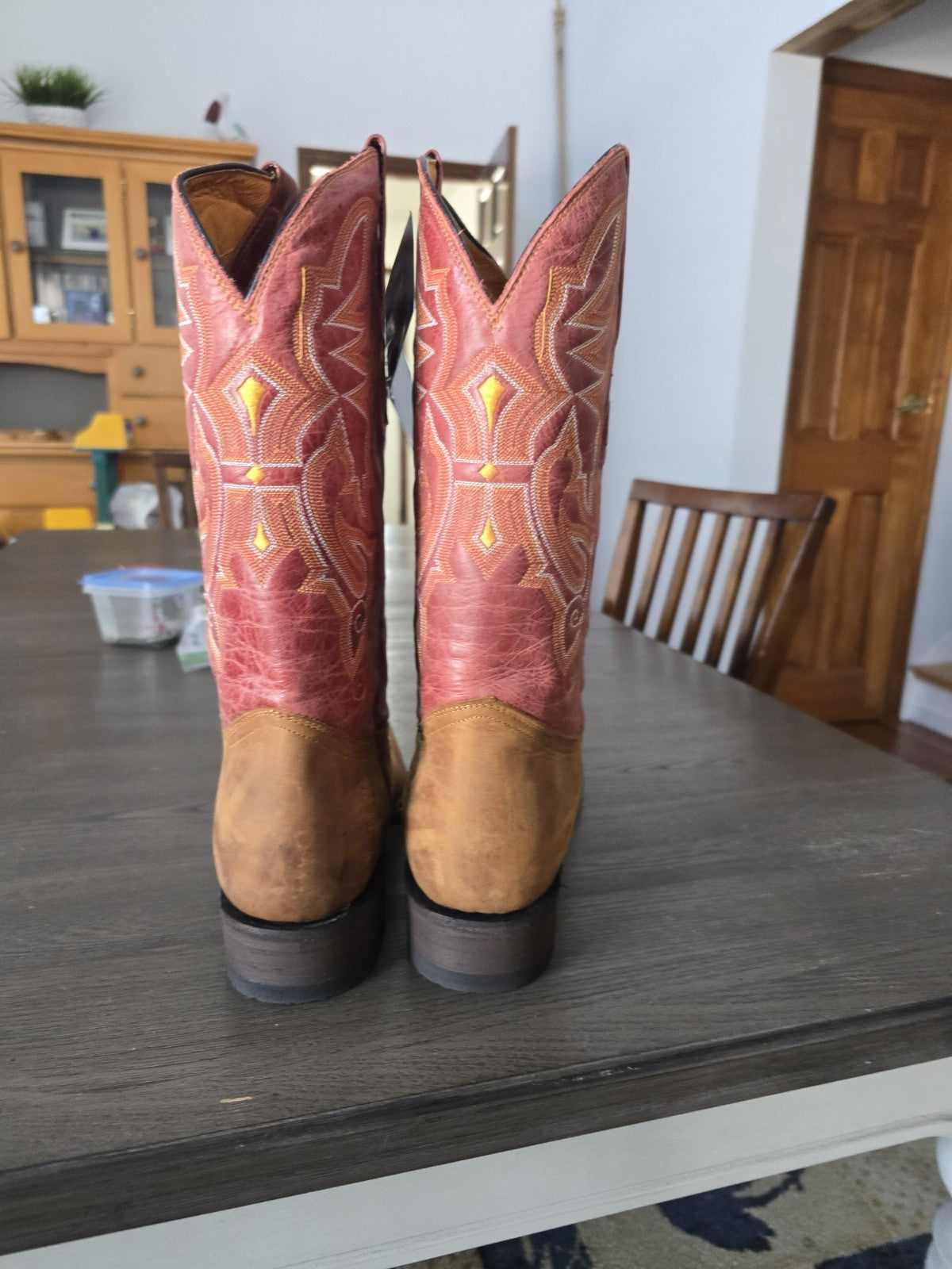 Semental RS 0521 Square Toe Western Equestrian Boots US Size 13