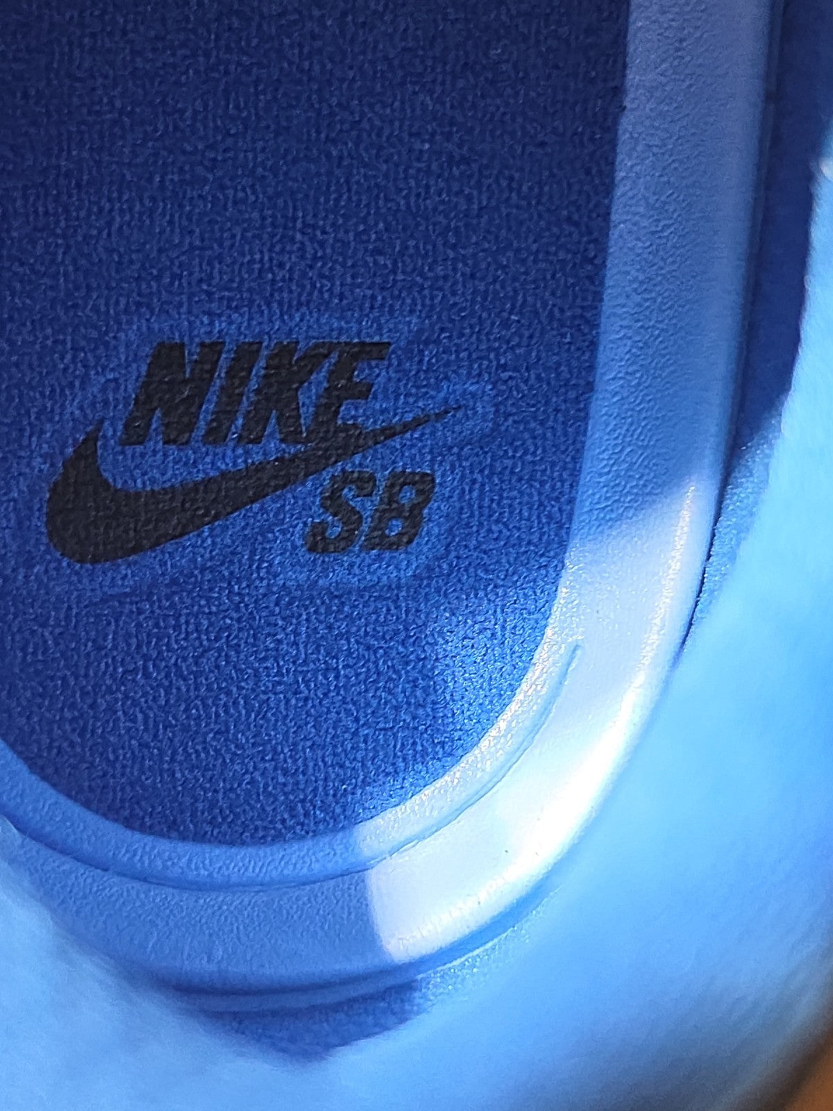 Nike Men's SB Alleyoop Classic Suede Mesh Shoes Black Royal Blue Size 13 NIB