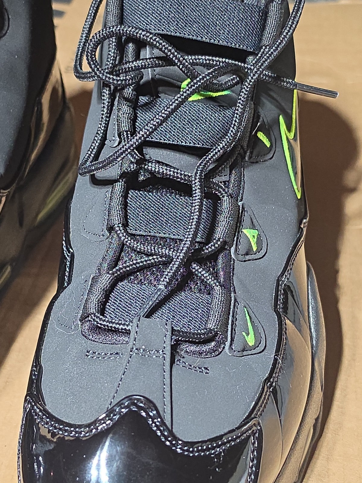 Nike Air Max Uptempo CK0892-001 Black Volt Men's Sneaker 2019
