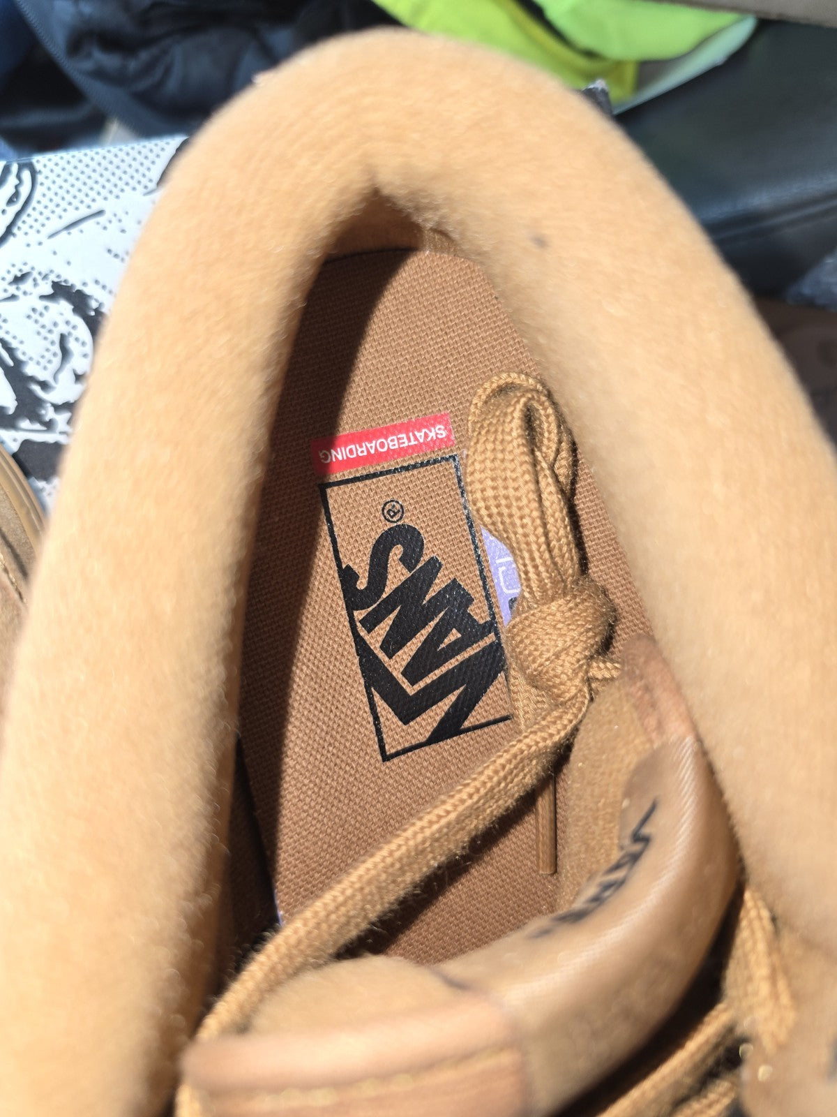Vans Skate Half Cab Brown Gum Skateboarding Shoes Men's Size 8