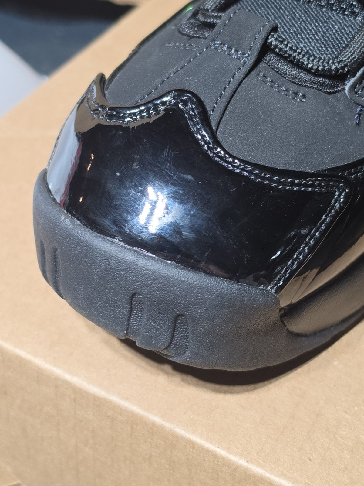 Nike Air Max Uptempo CK0892-001 Black Volt Men's Sneaker 2019