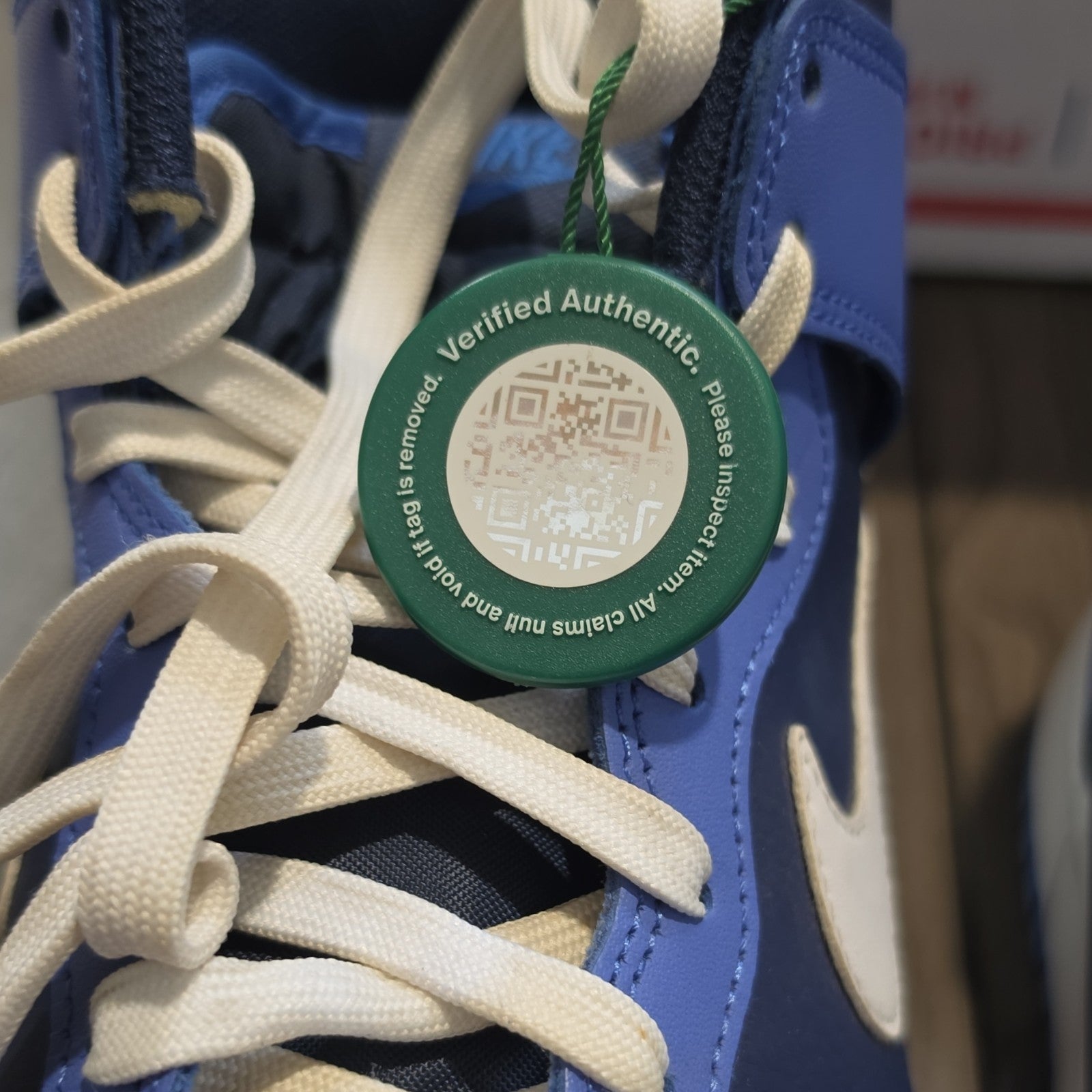 Nike Dunk High Blue White Men's Sneaker Leather Athletic Shoes D16189-400