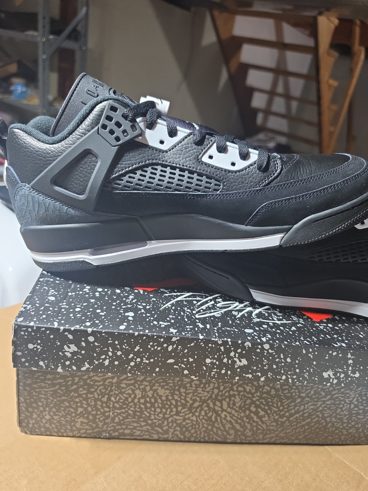 Size 13 - Air Jordan Spizike Low Oreo