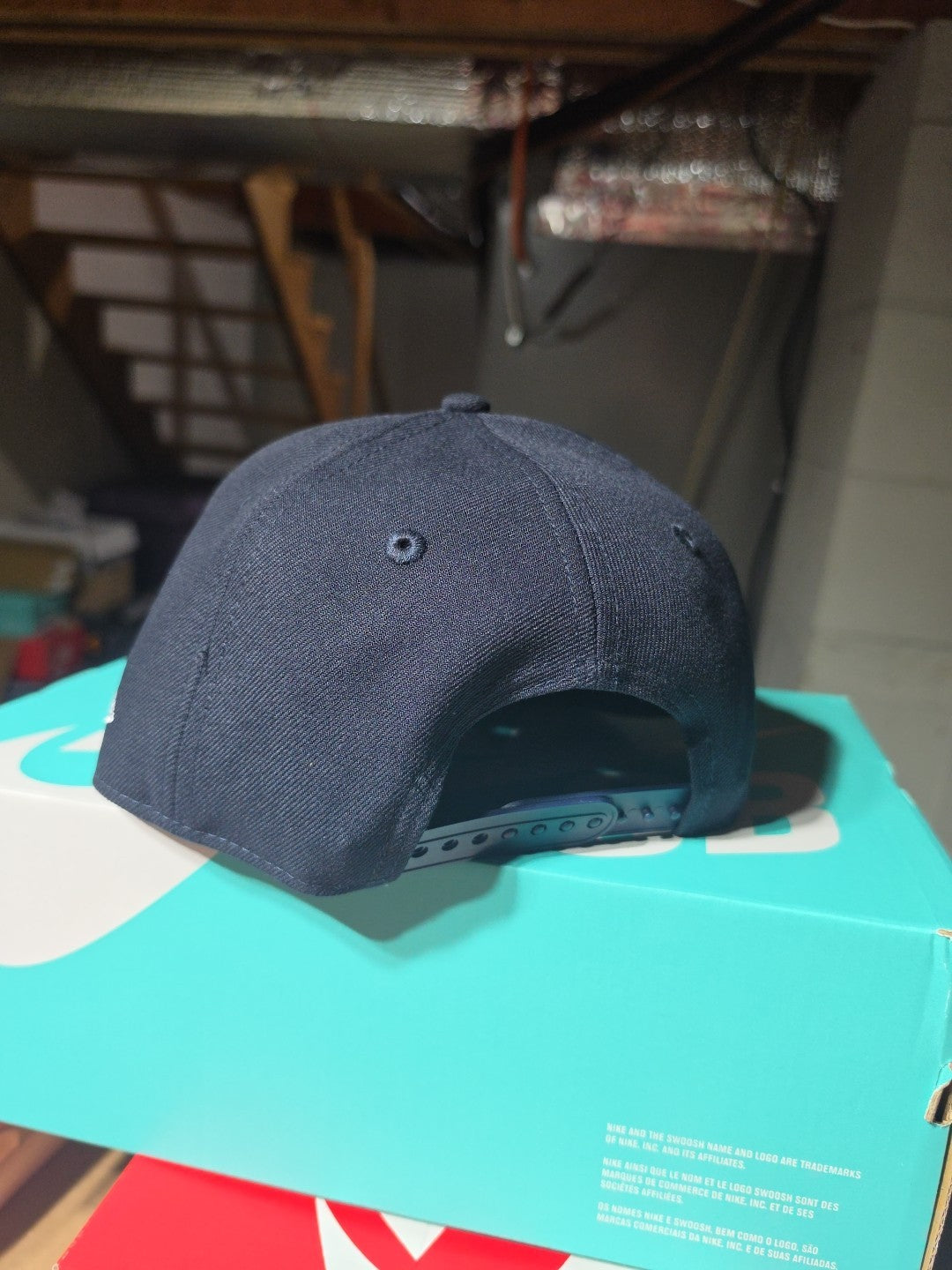 black ny yankees baseball cap