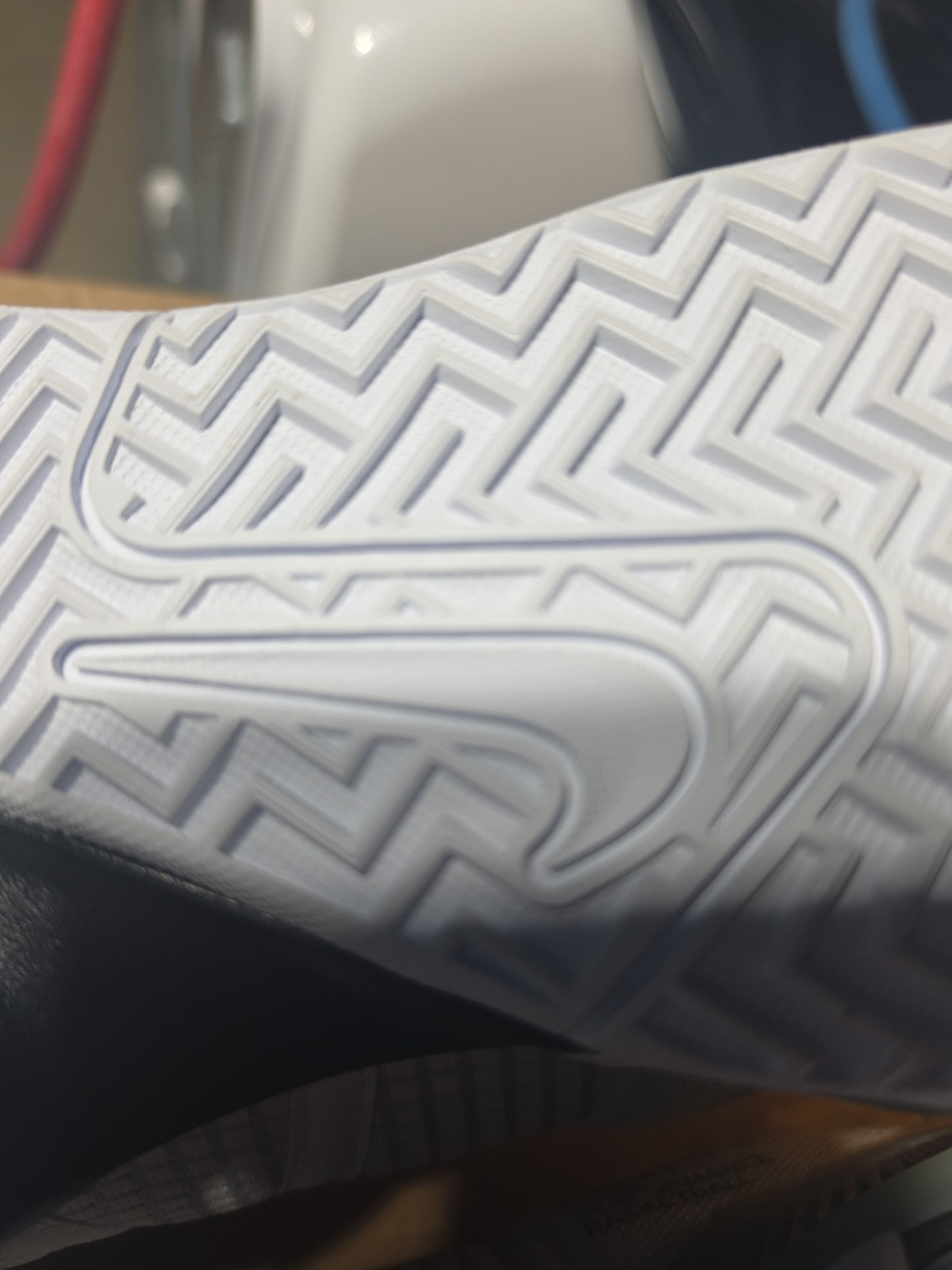 Size 13 - Nike LeBron Witness 7 TB White Black