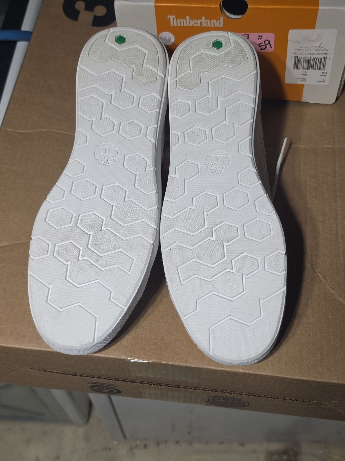 TIMBERLAND ALLSTON LOW LACE SNEAKER WHITE FULL GRAIN