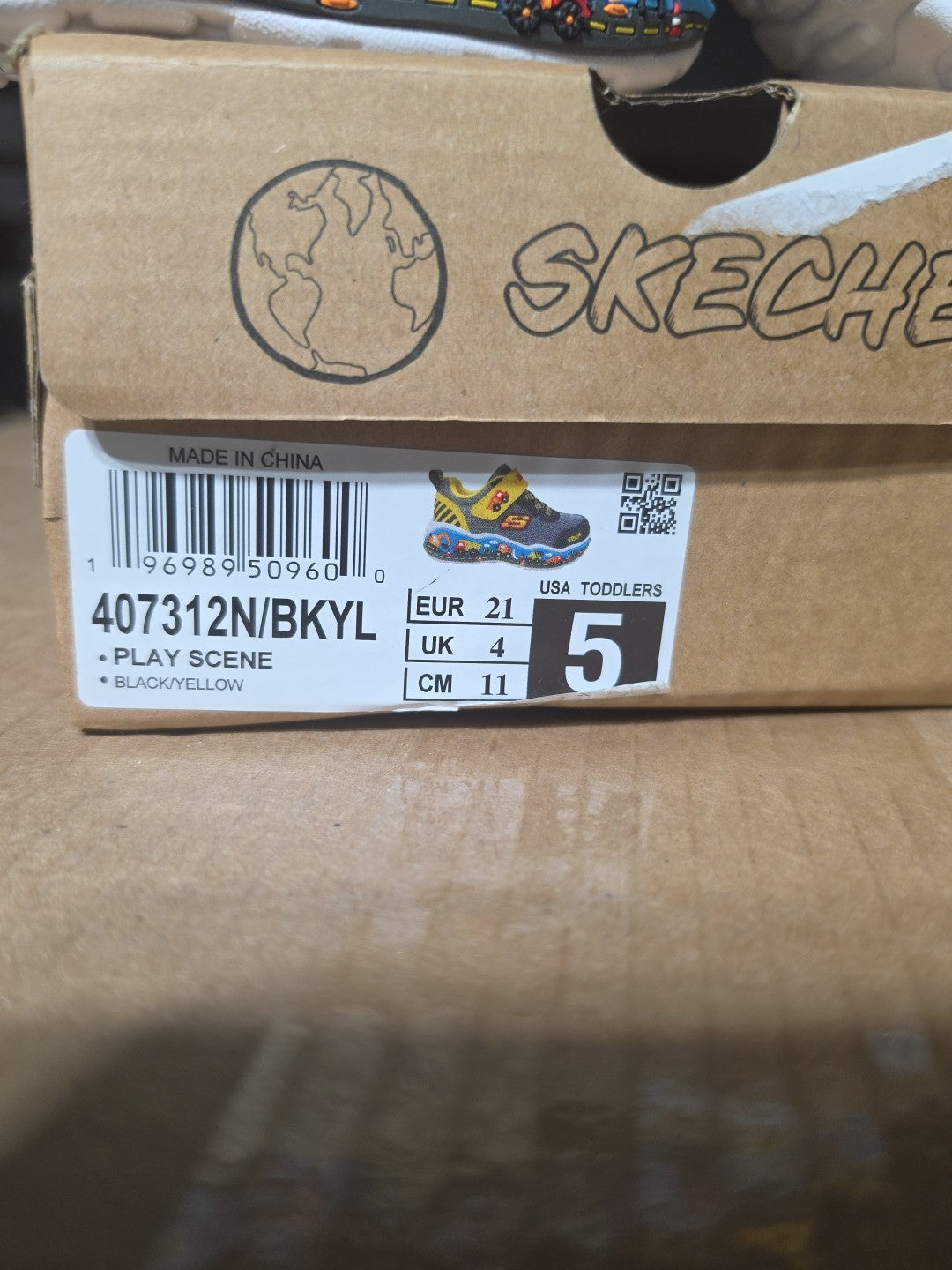SKECHERS TODDLER 5C