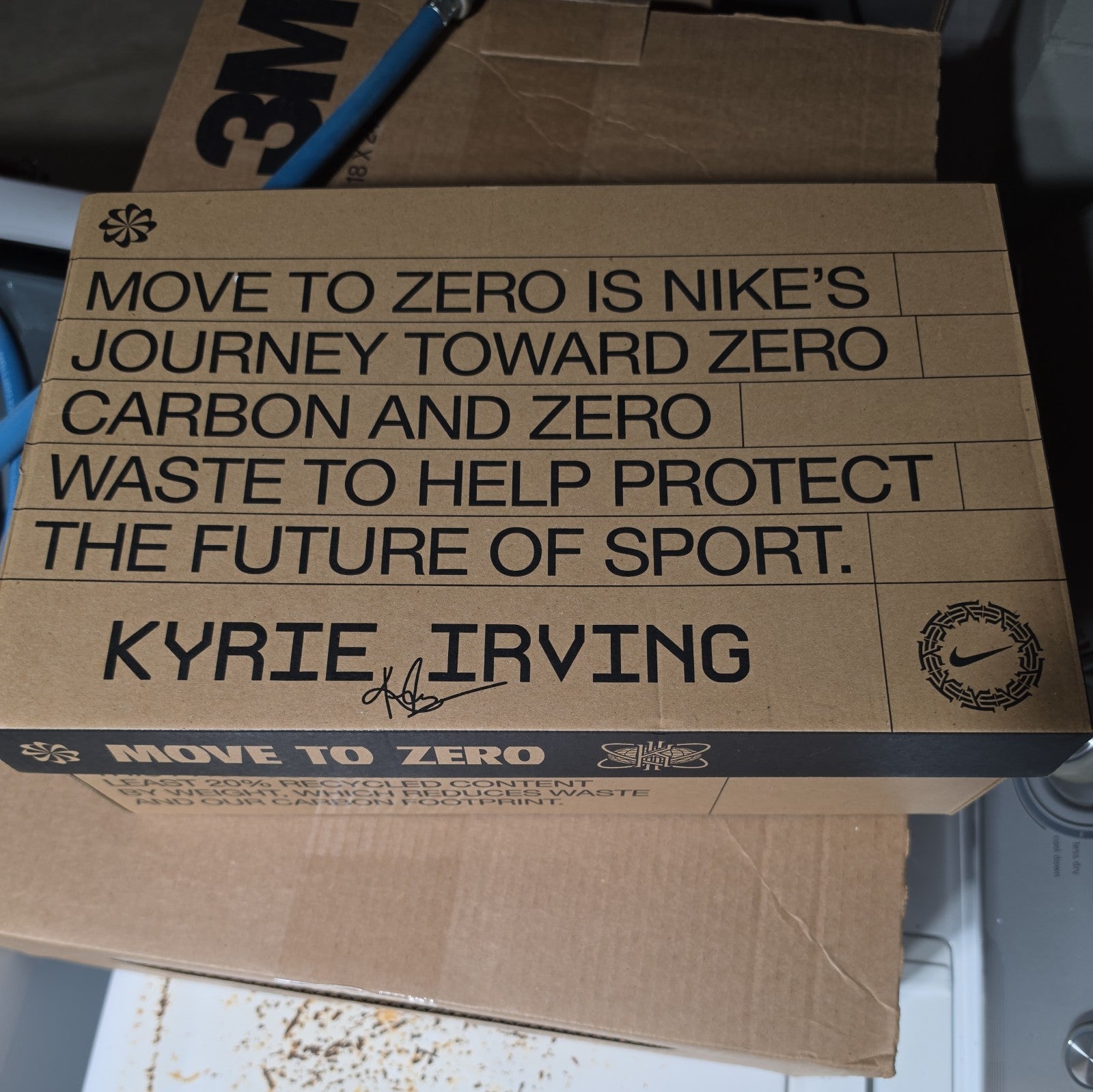 Nike Kyrie 8 Men's 13 Eagle Glacier Blue Yellow Strike Rare NIB DJ6017 400