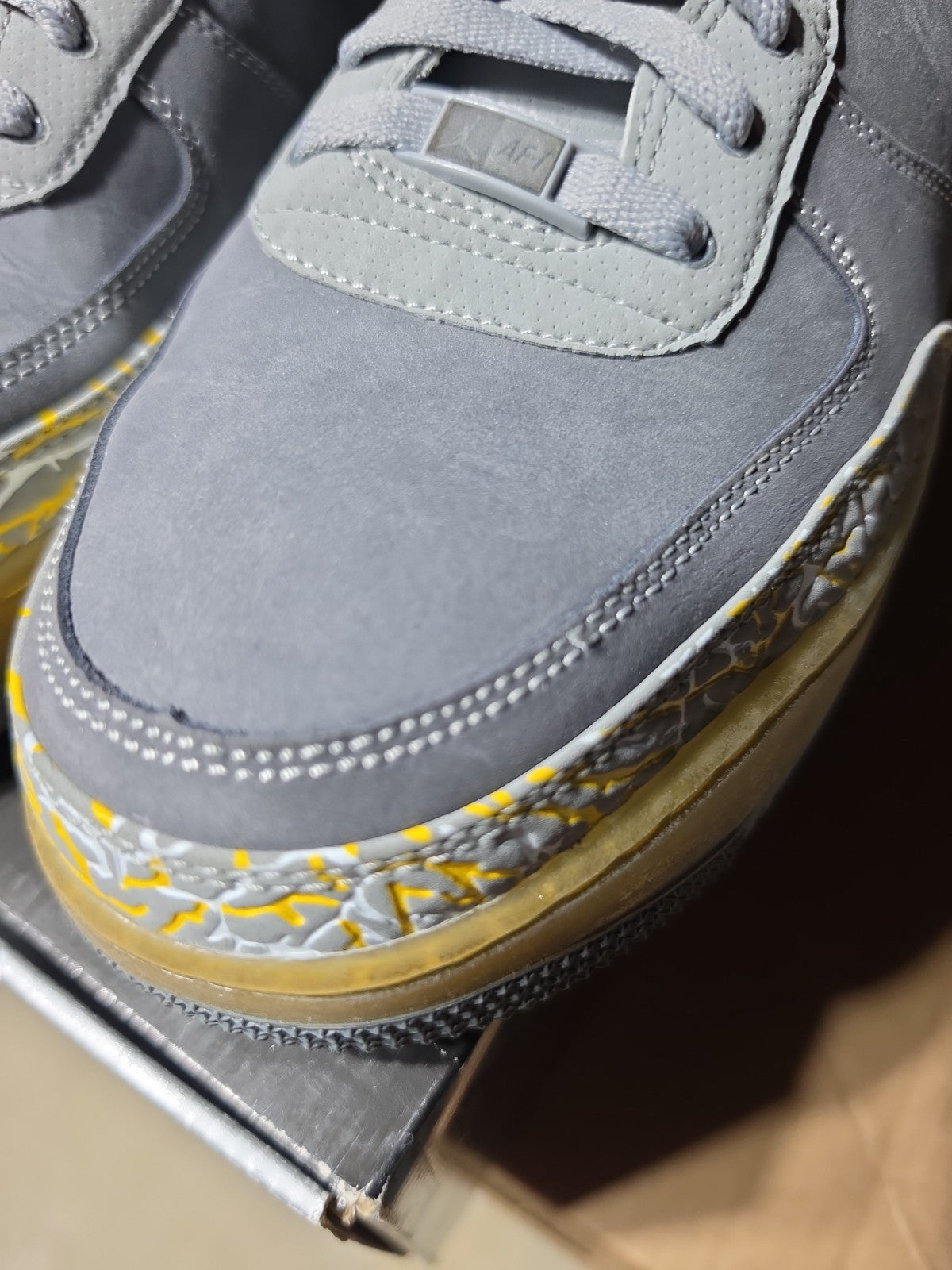 Size 13 - Air Jordan Fusion 3 Flint Grey