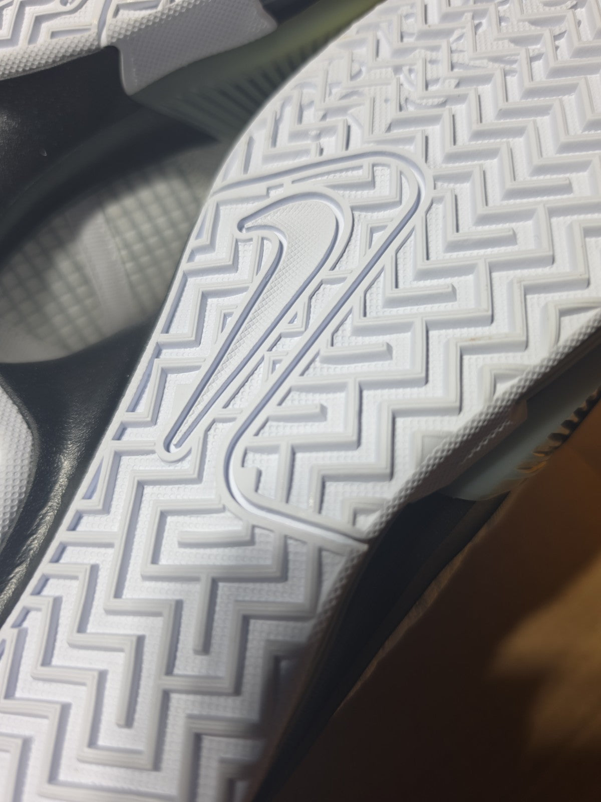 Size 13 - Nike LeBron Witness 7 TB White Black