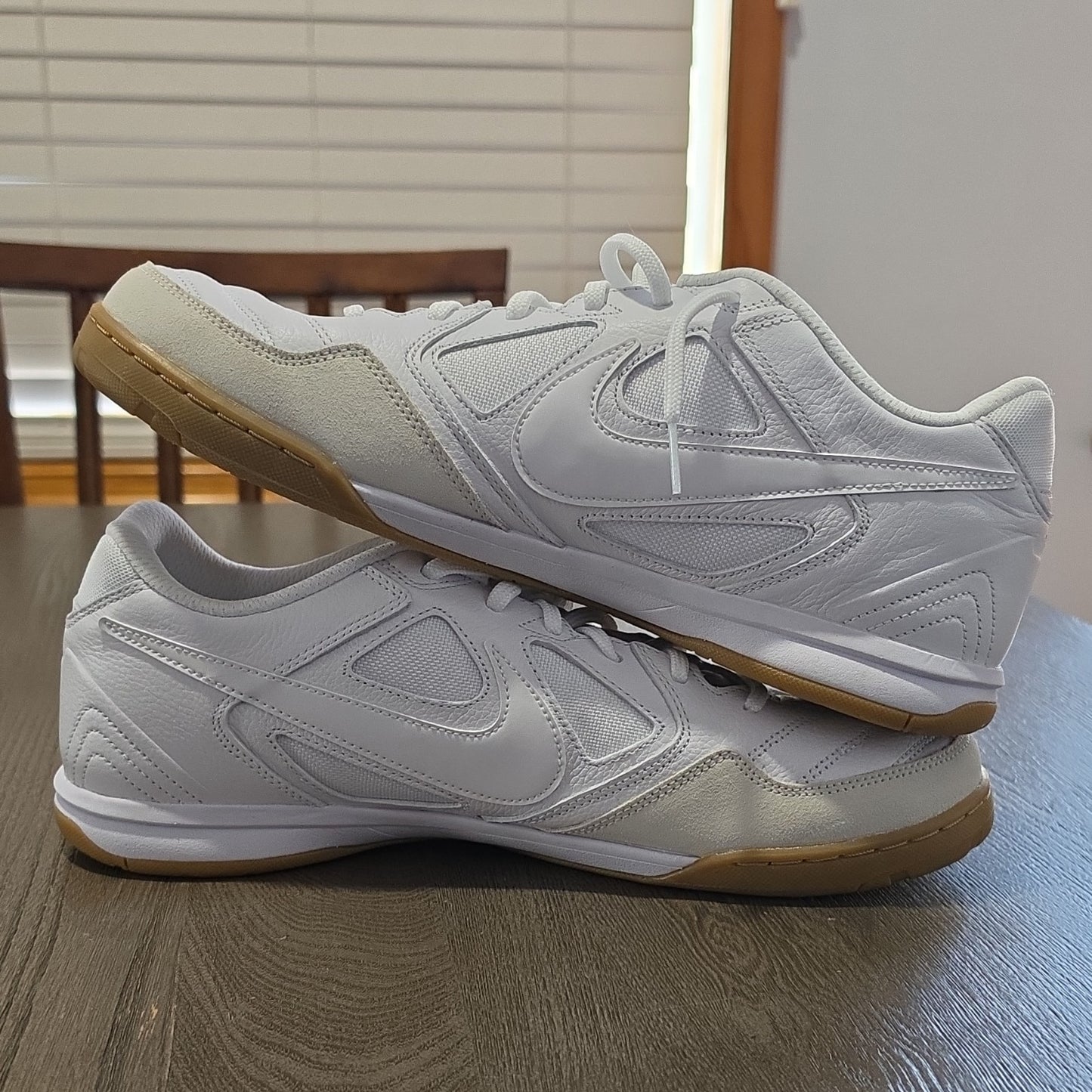 Nike Gato White Gum Men's Leather Low Top Sneakers HQ6019-100 2025
