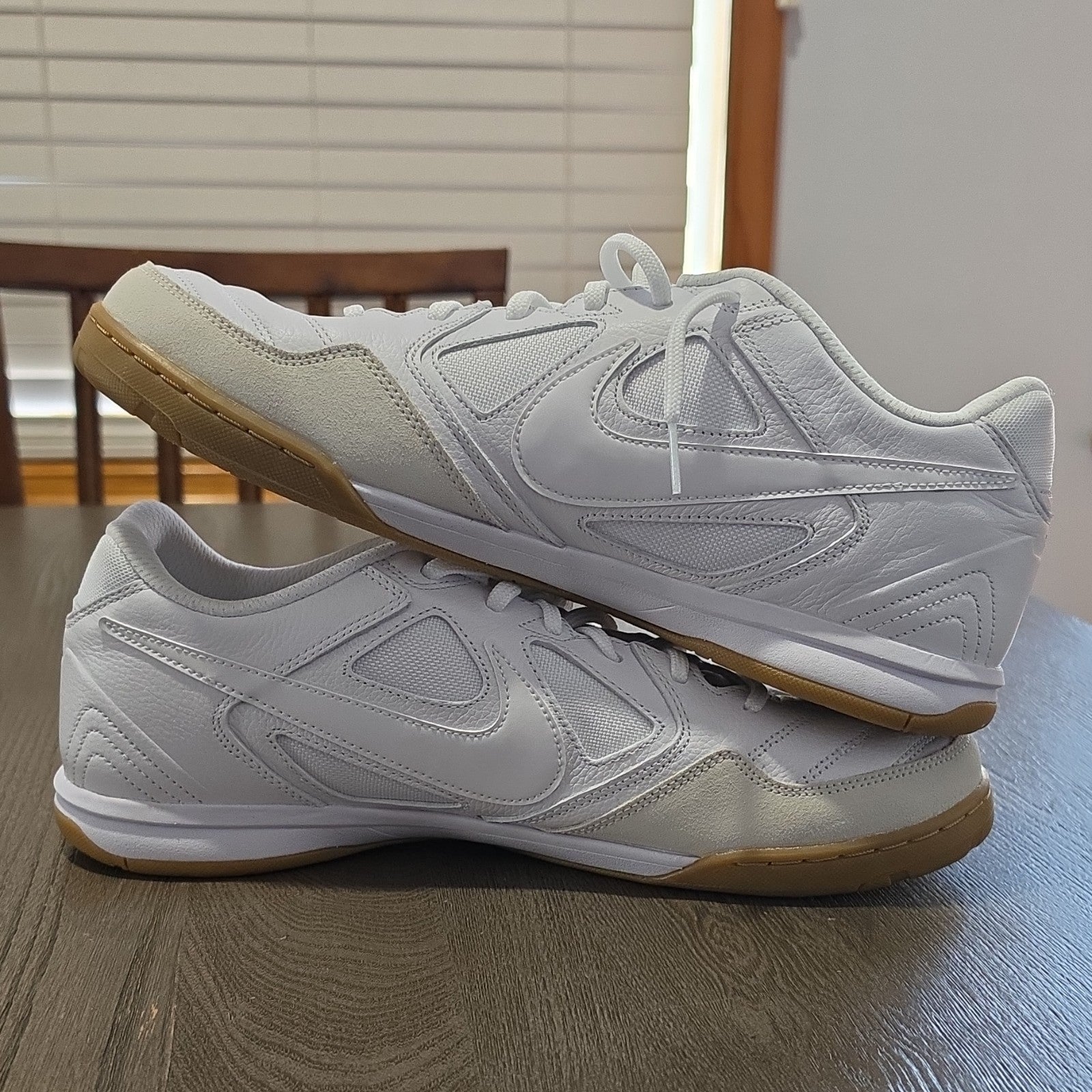Nike Gato White Gum Men's Leather Low Top Sneakers HQ6019-100 2025
