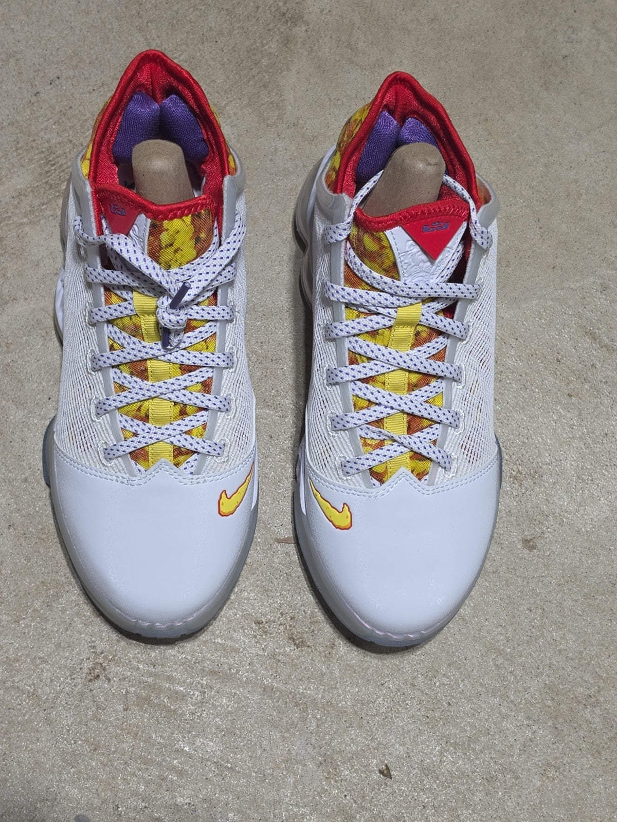 Size 6.5 - Flintstone x Nike LeBron 19 Low Magic Fruity Pebbles