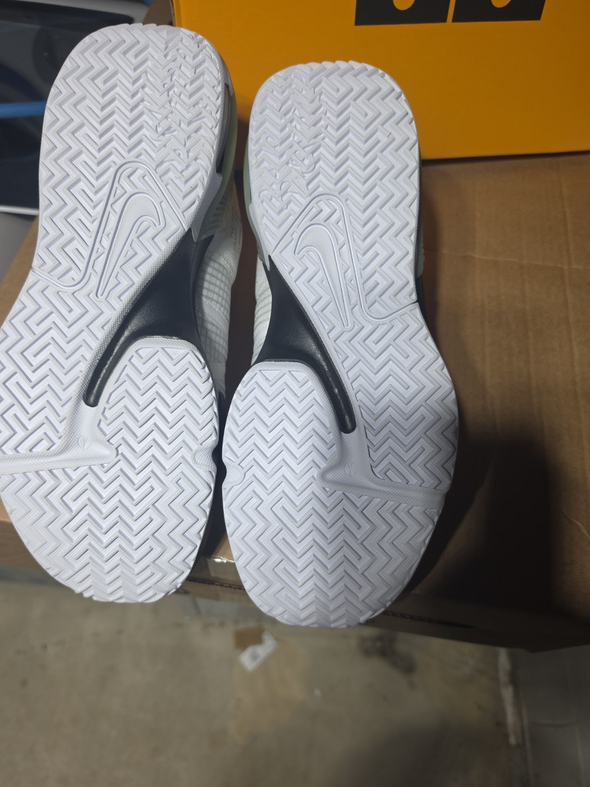 Size 13 - Nike LeBron Witness 7 TB White Black