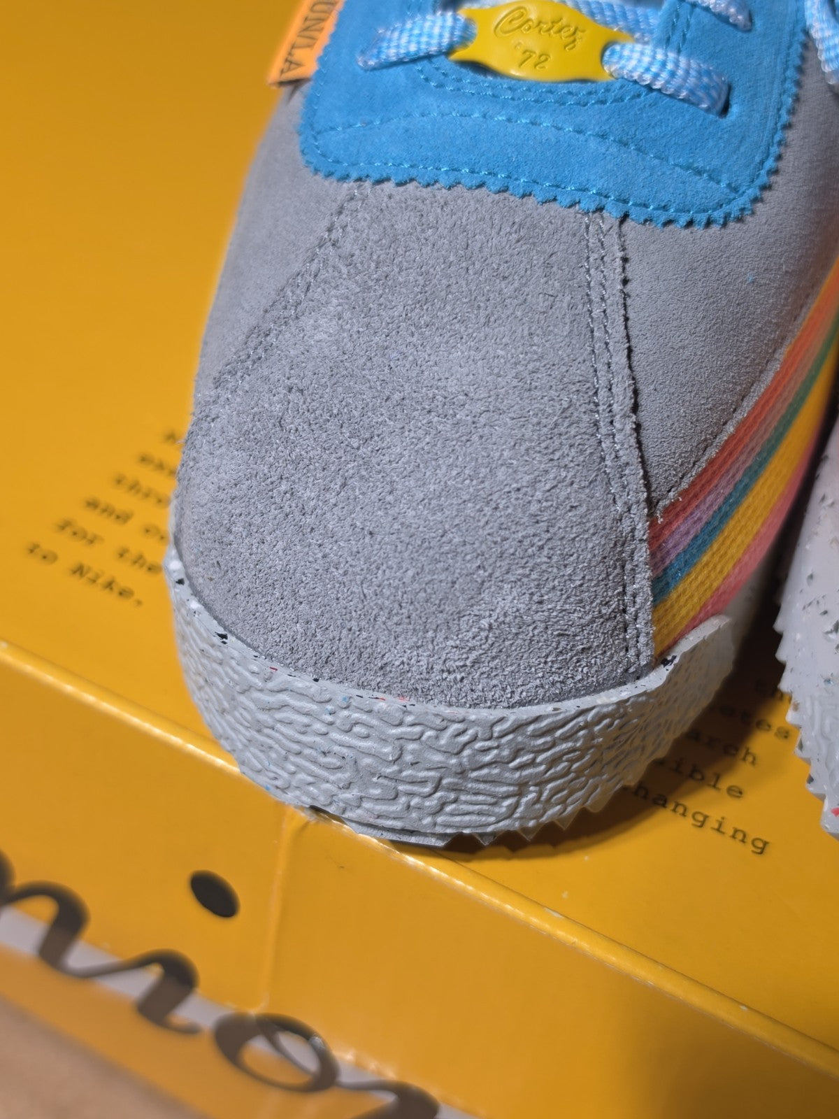 Nike Cortez SP x Union LA Shoes Light Gray Smoke Blue Fury SZ 13 ( DR1413-002 )