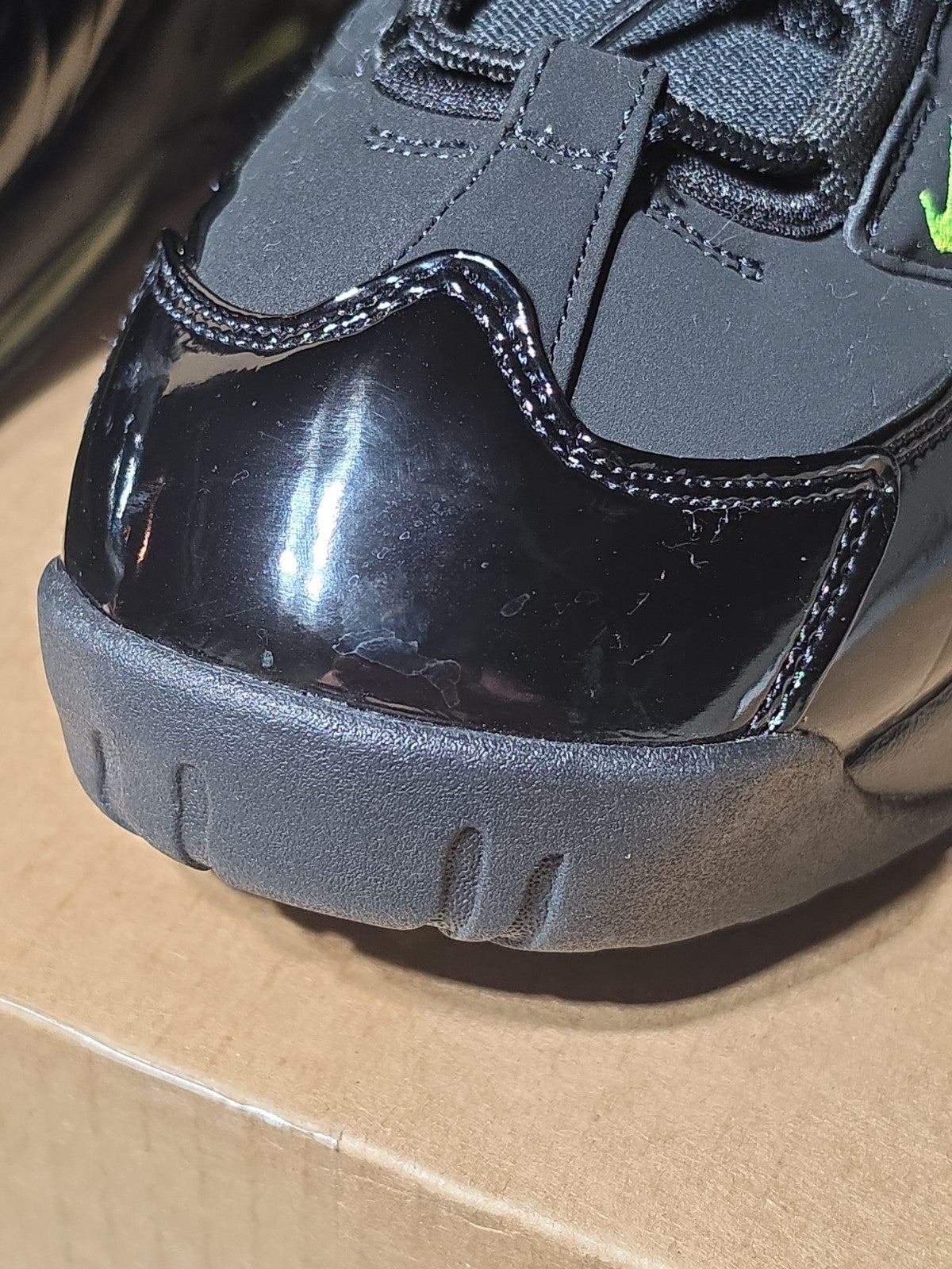 Nike Air Max Uptempo CK0892-001 Black Volt Men's Sneaker 2019