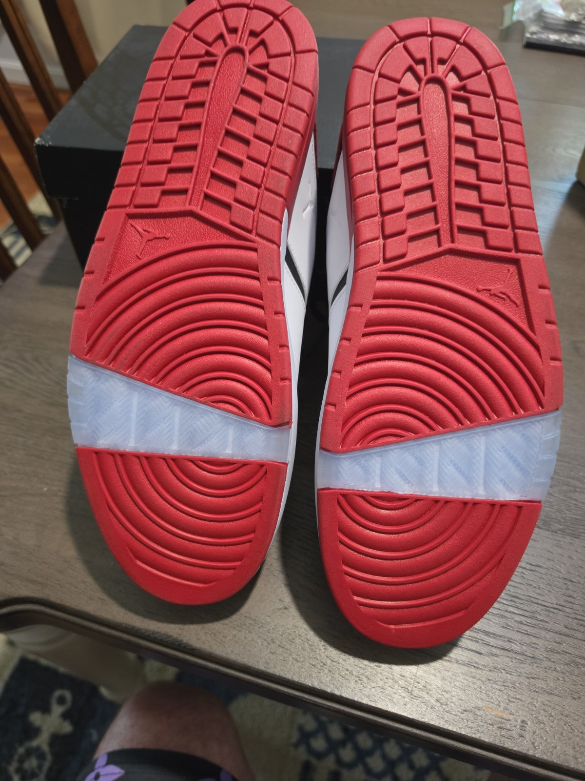 Nike Air Jordan Nu Retro 1 Low Varsity Red/Black/White Mens Shoes Size 13 DV5141