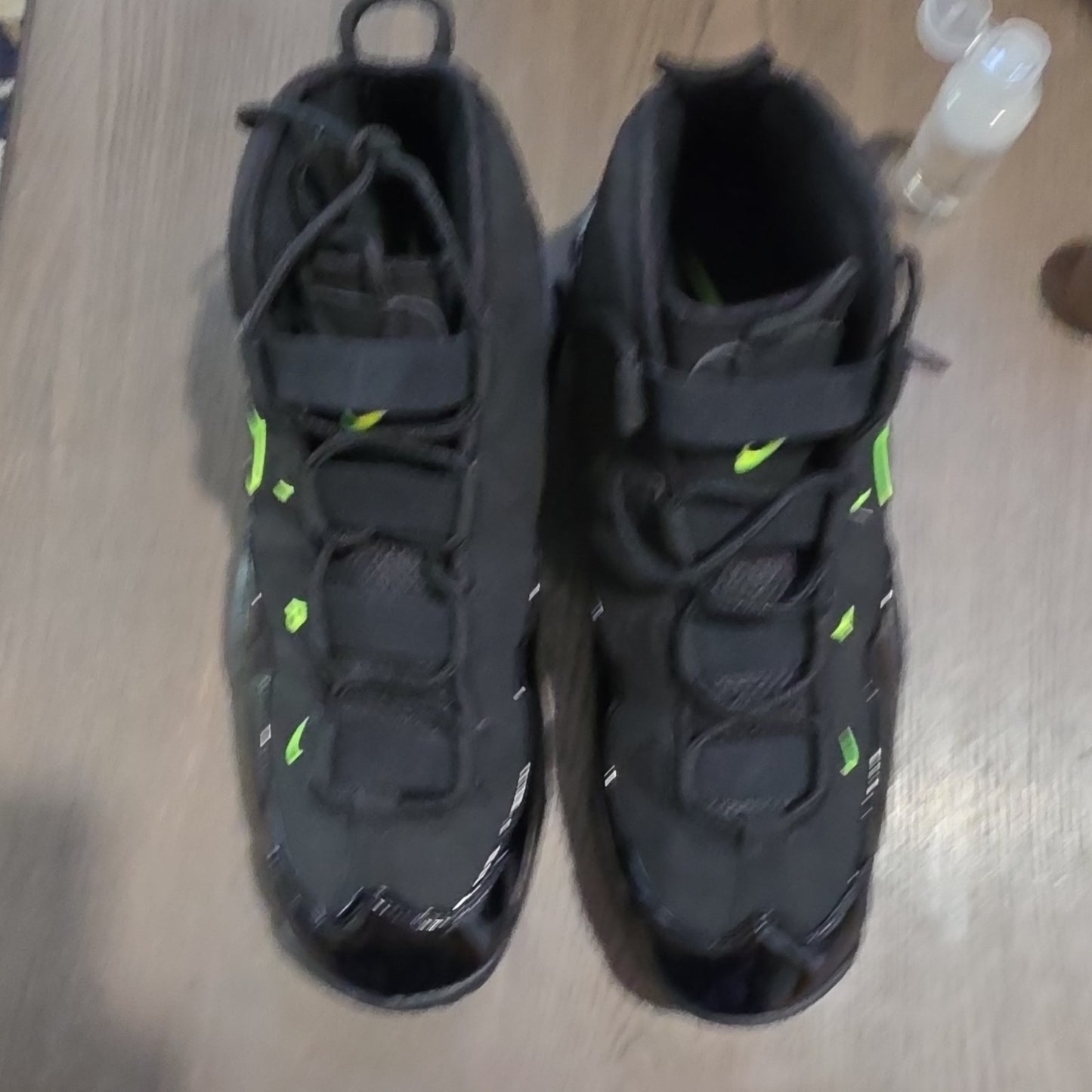 Nike Air Max Uptempo CK0892-001 Black Volt Men's Sneaker 2019